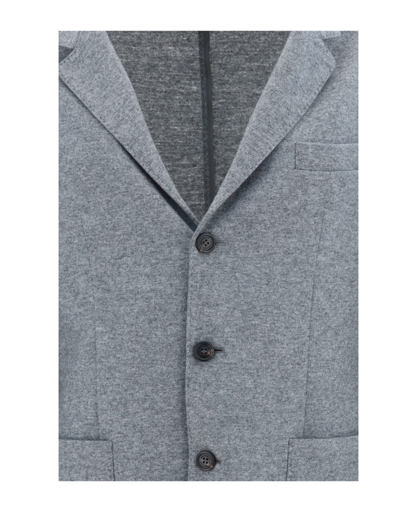 Brunello Cucinelli Blazer Jacket - Grey
