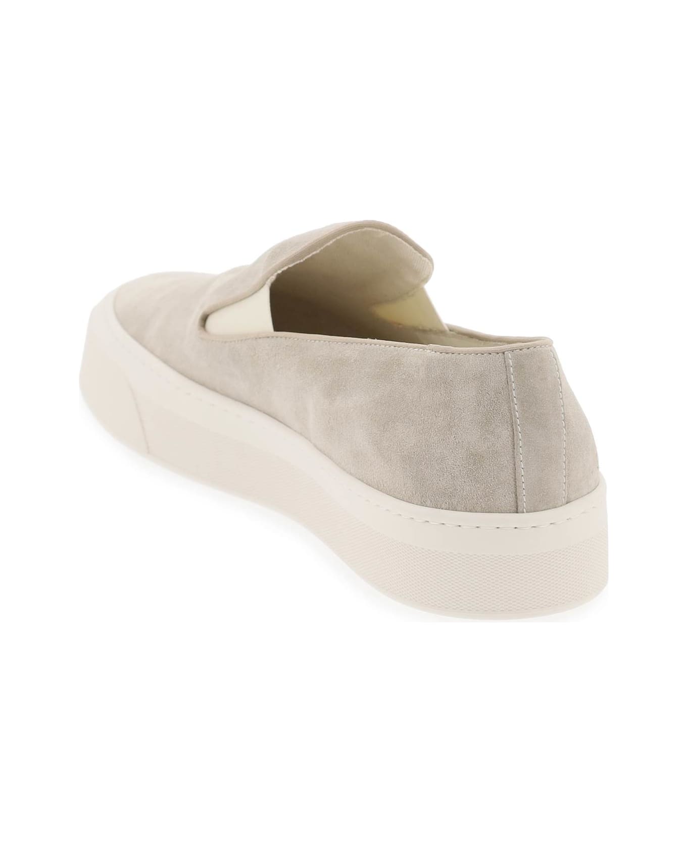 Common Projects Suede Slip-on Sneakers - WARM GREY (Grey)