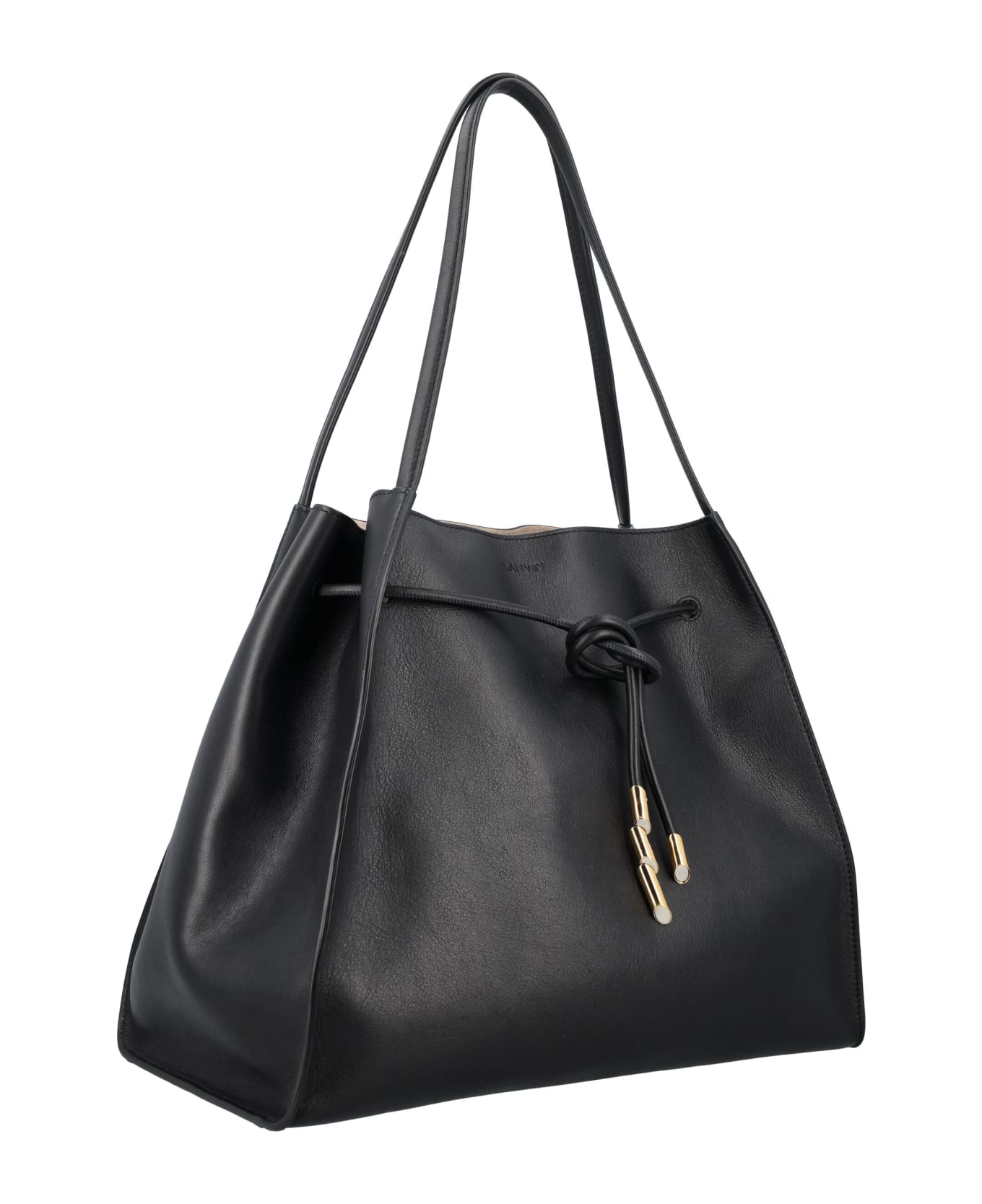 Lanvin Sequence Medium Tote Bag - Black トートバッグ