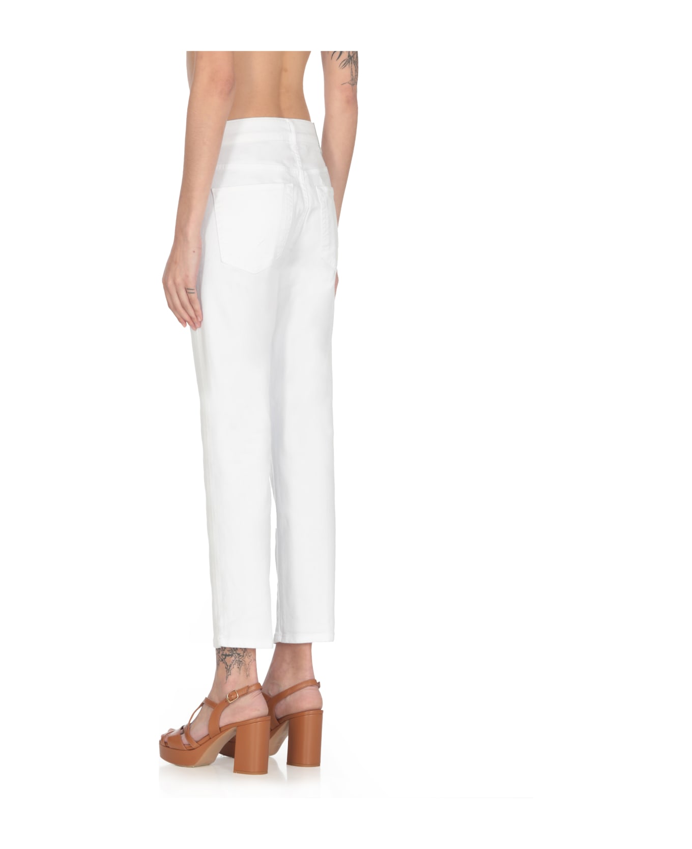 Dondup Rose Trousers - White