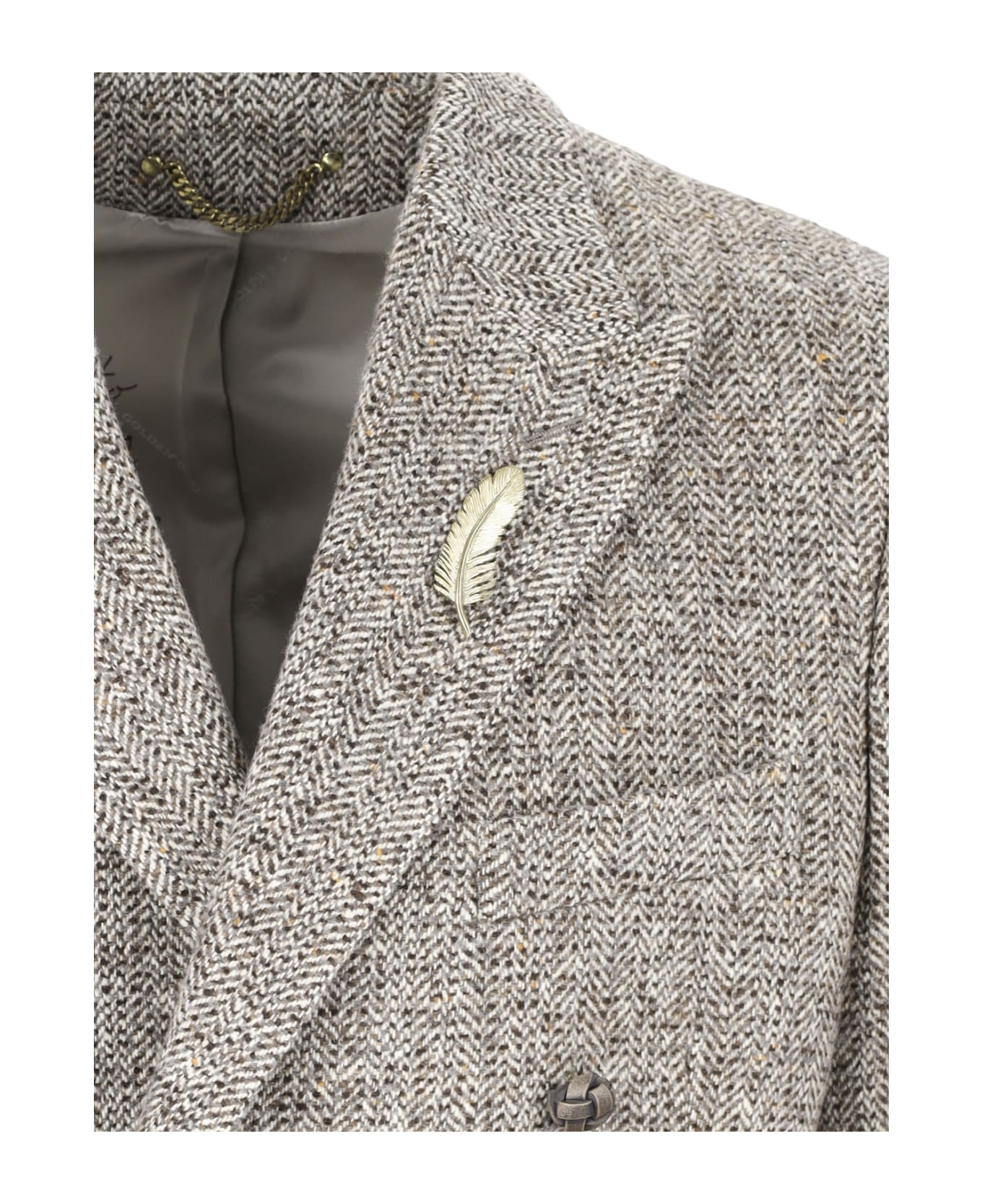 Golden Goose Double-breasted Blazer - Grey