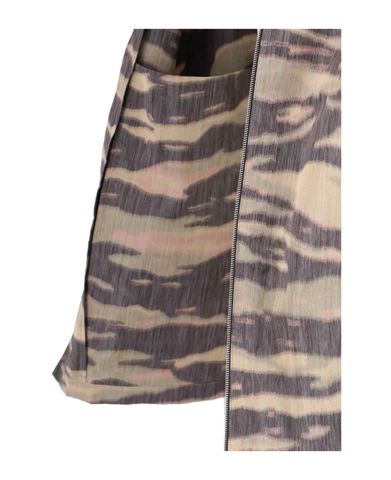 Jil Sander Zip Shirt - Beige