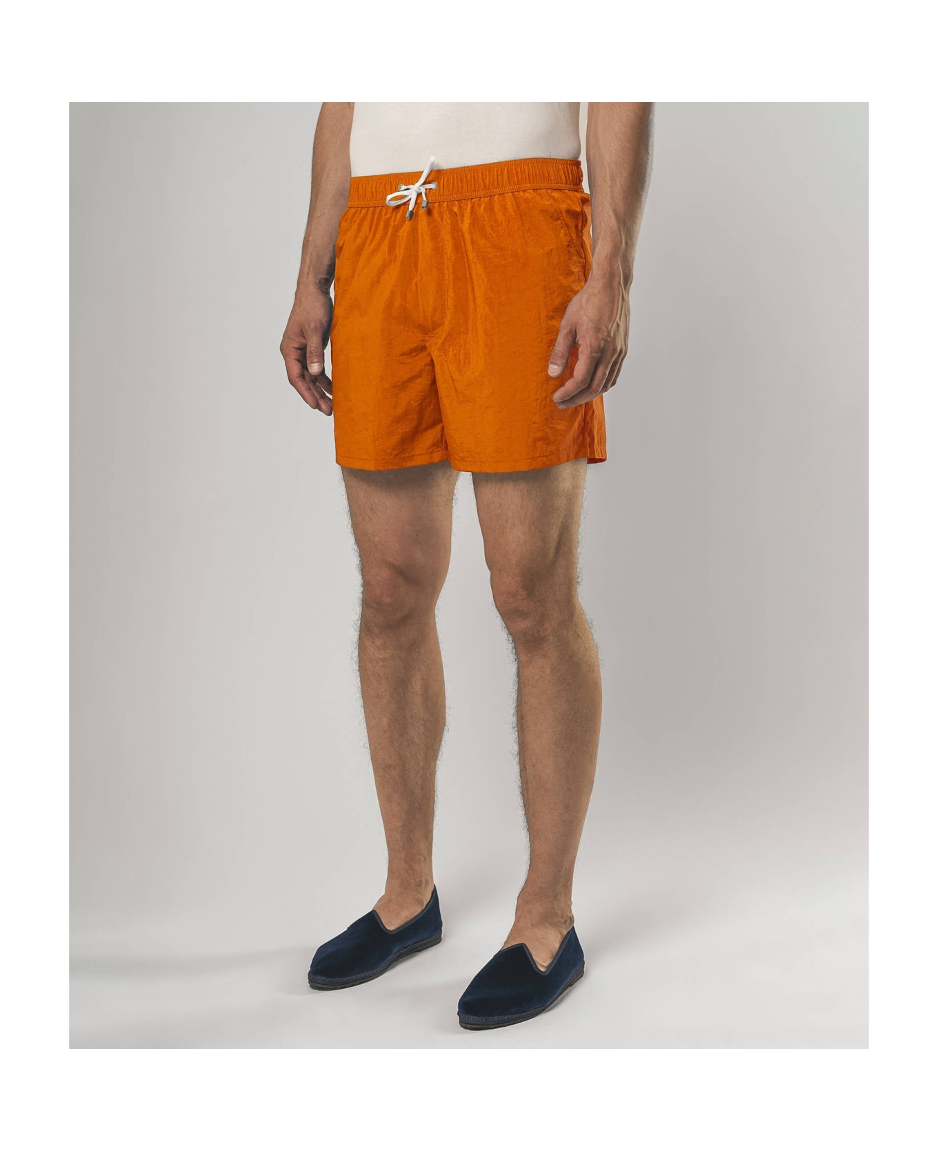 Larusmiani Swim Shorts Dorji Mare Swimming Trunks - Orange