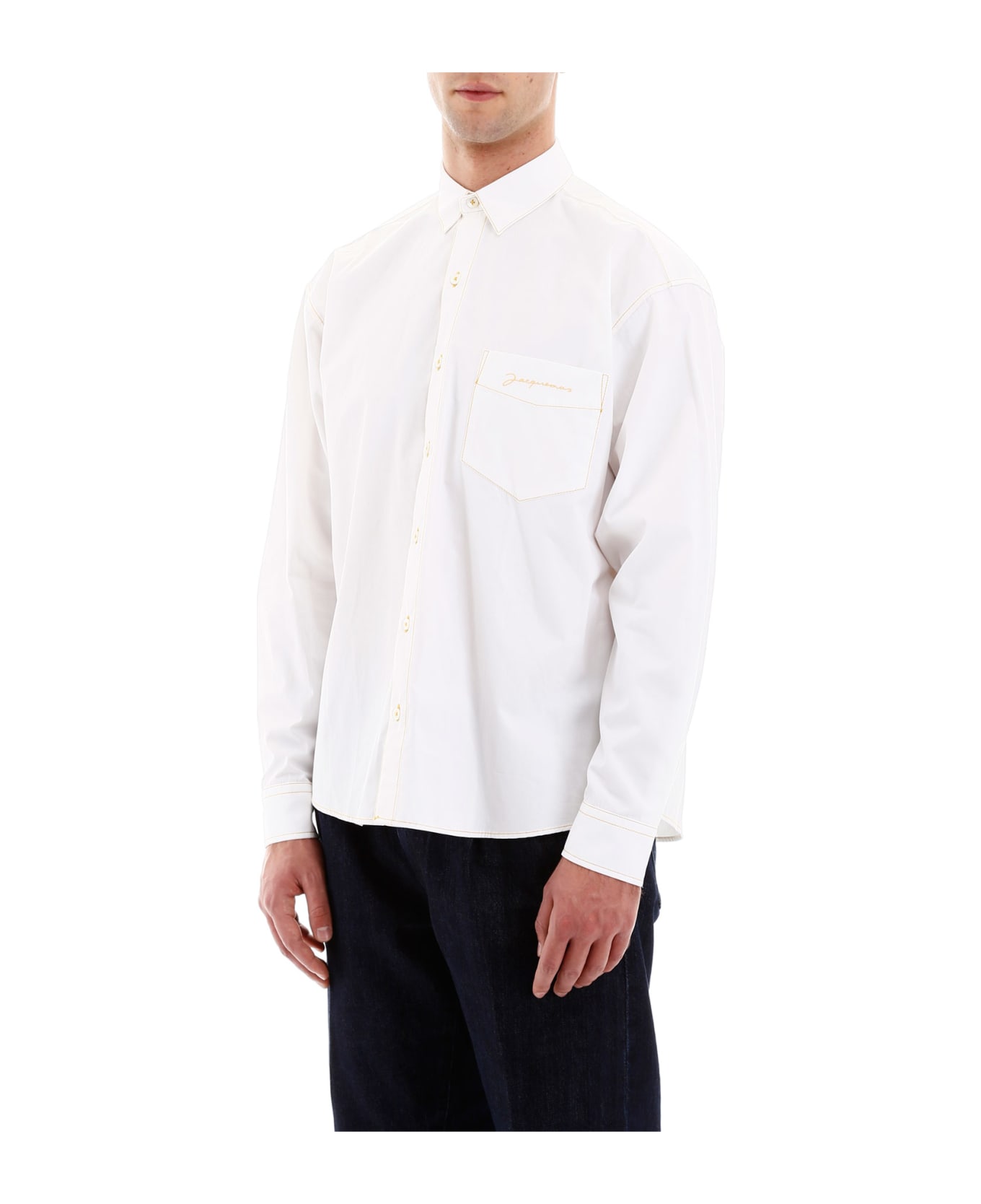 Jacquemus Simon Shirt - WHITE (White)