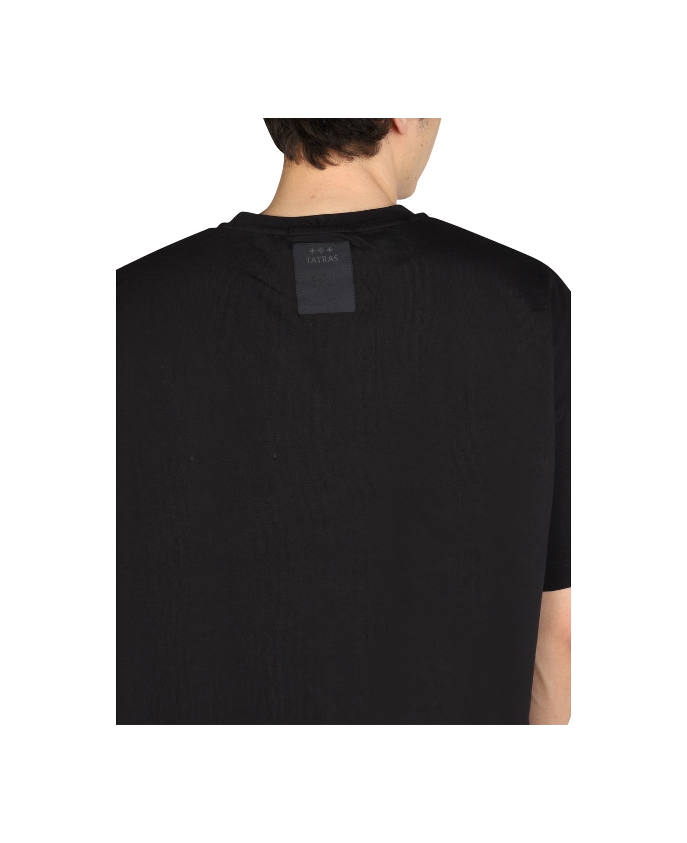 TATRAS Oversized Fit T-shirt - BLACK シャツ