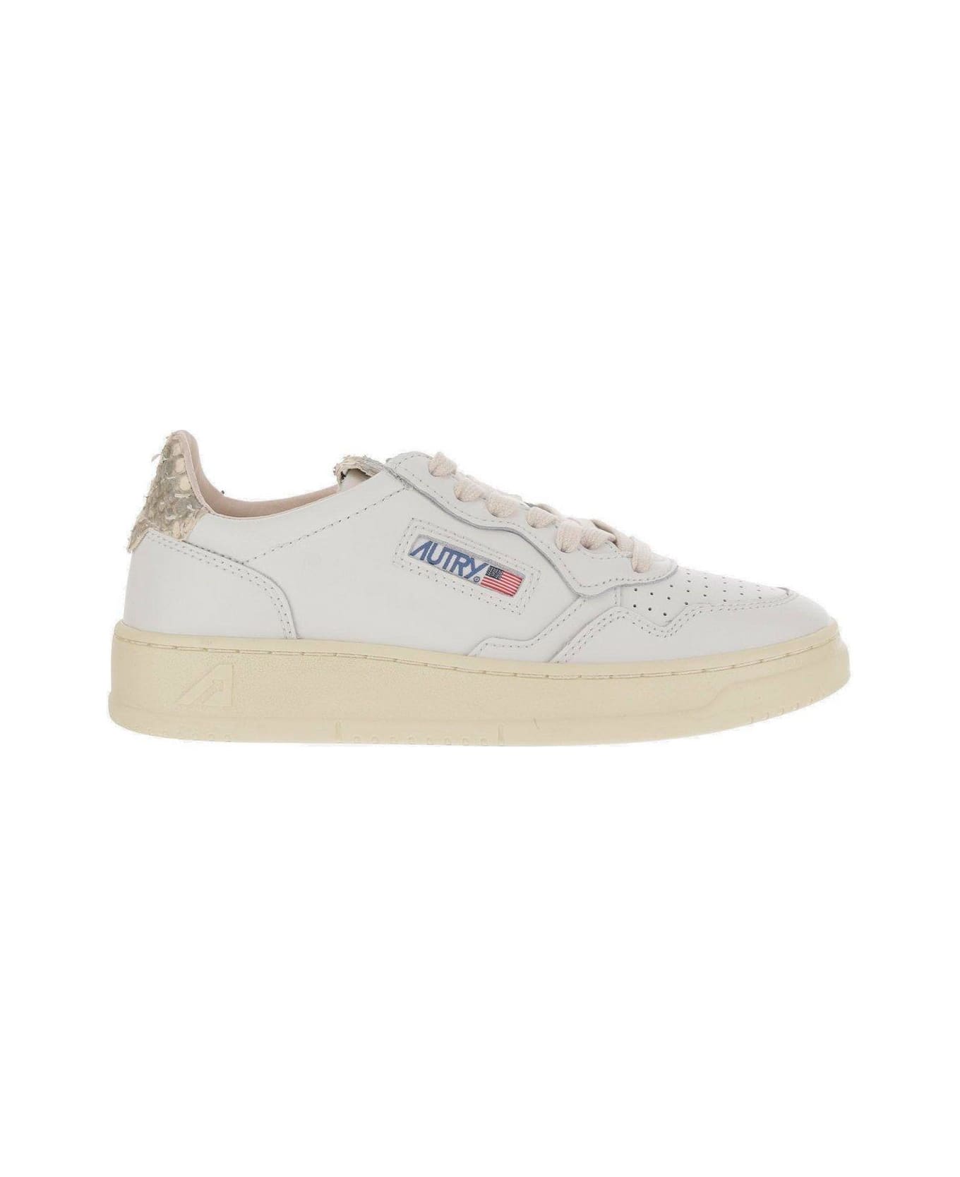 Autry Medalist Low Sneakers - Bianco