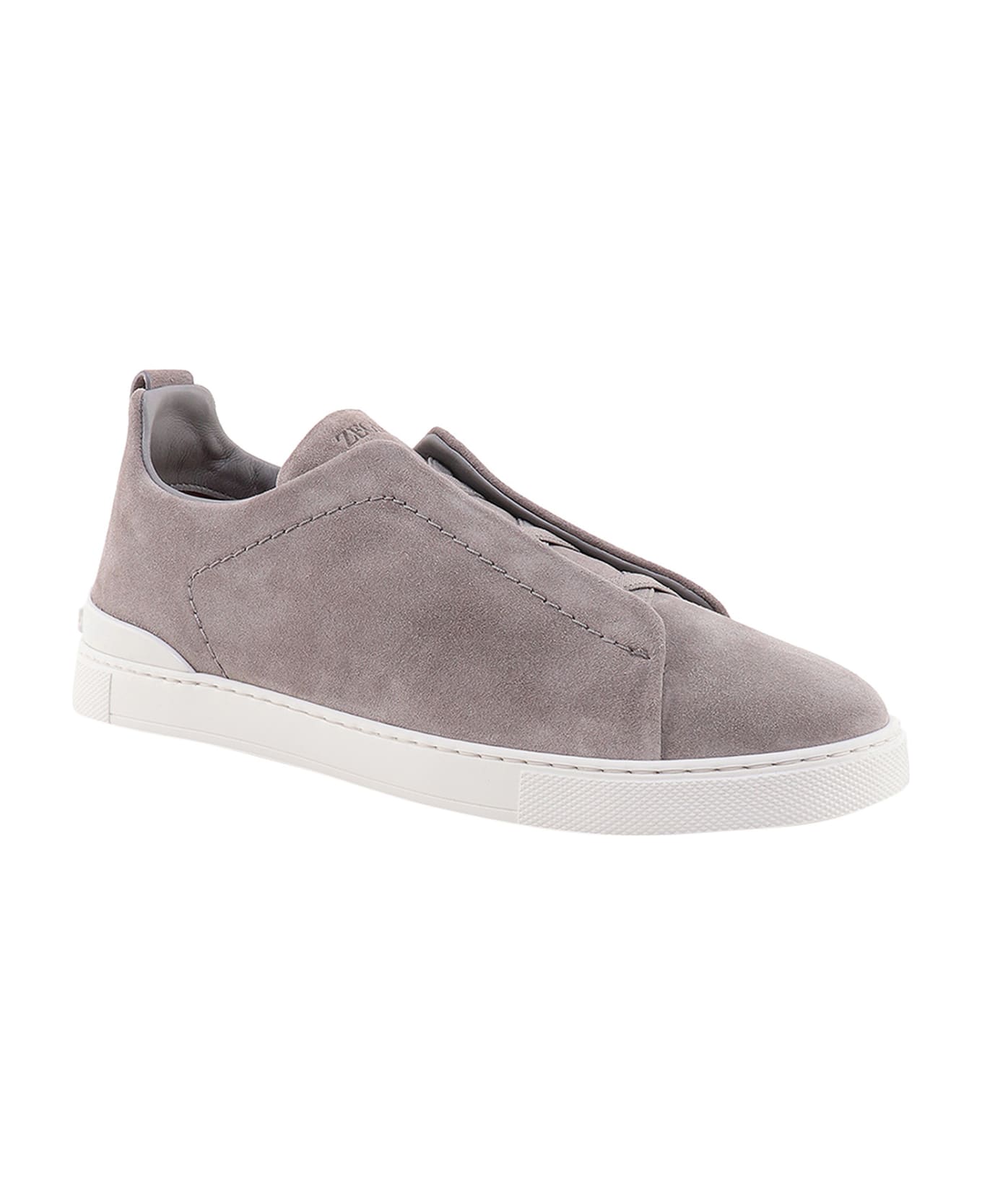 Zegna Triple Stitch Sneakers Zegna - GREY