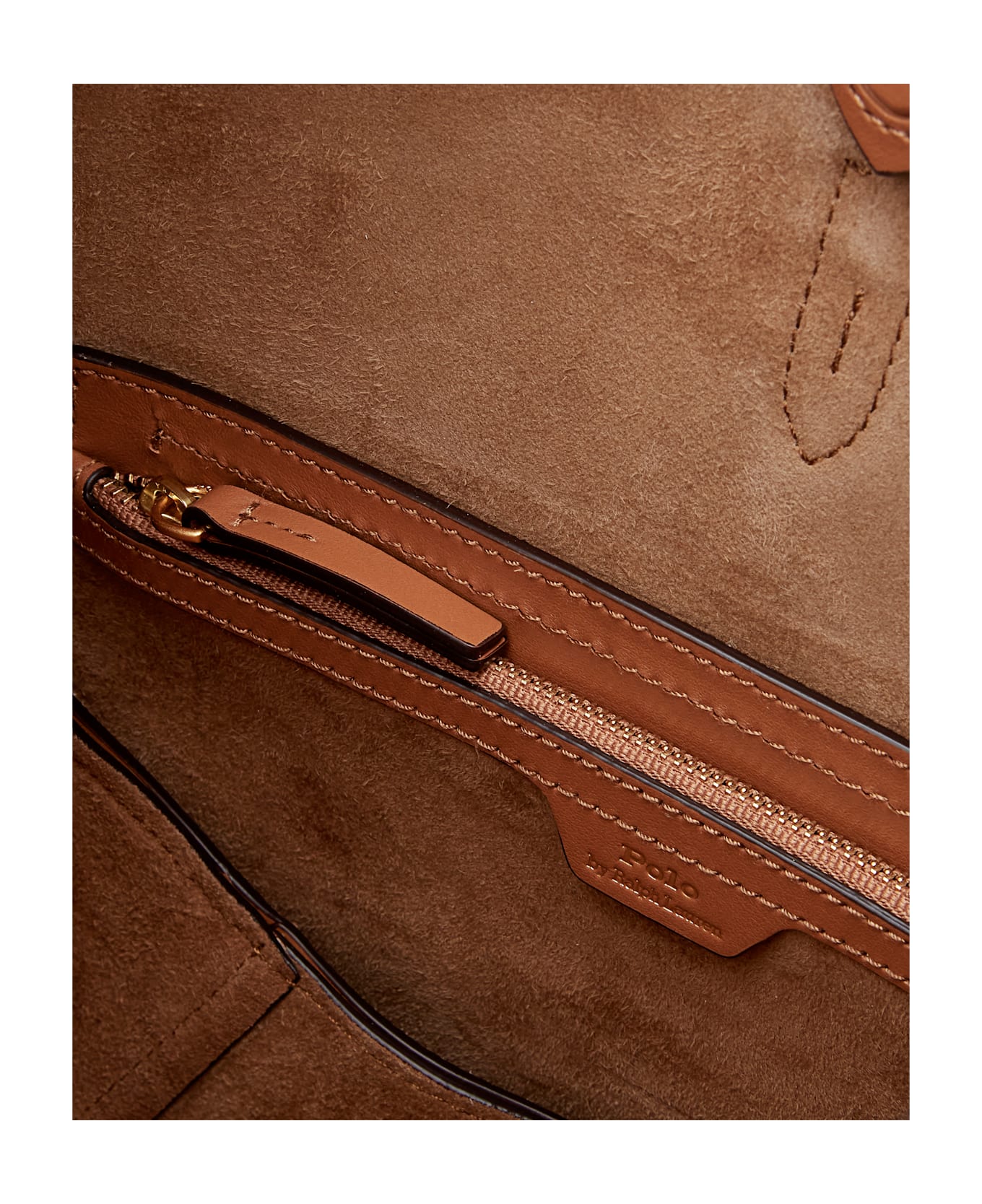 Polo Ralph Lauren Medium Hobo Shoulder Bag - Brown