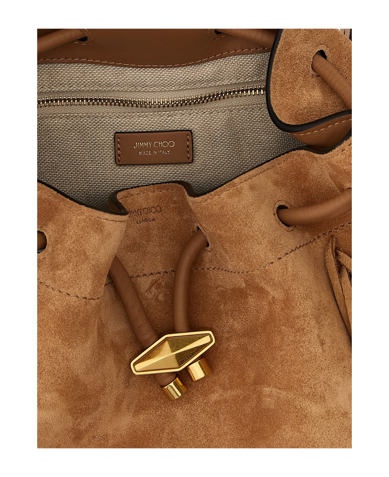 Jimmy Choo 
cinch M
 Shoulder Bag - Brown