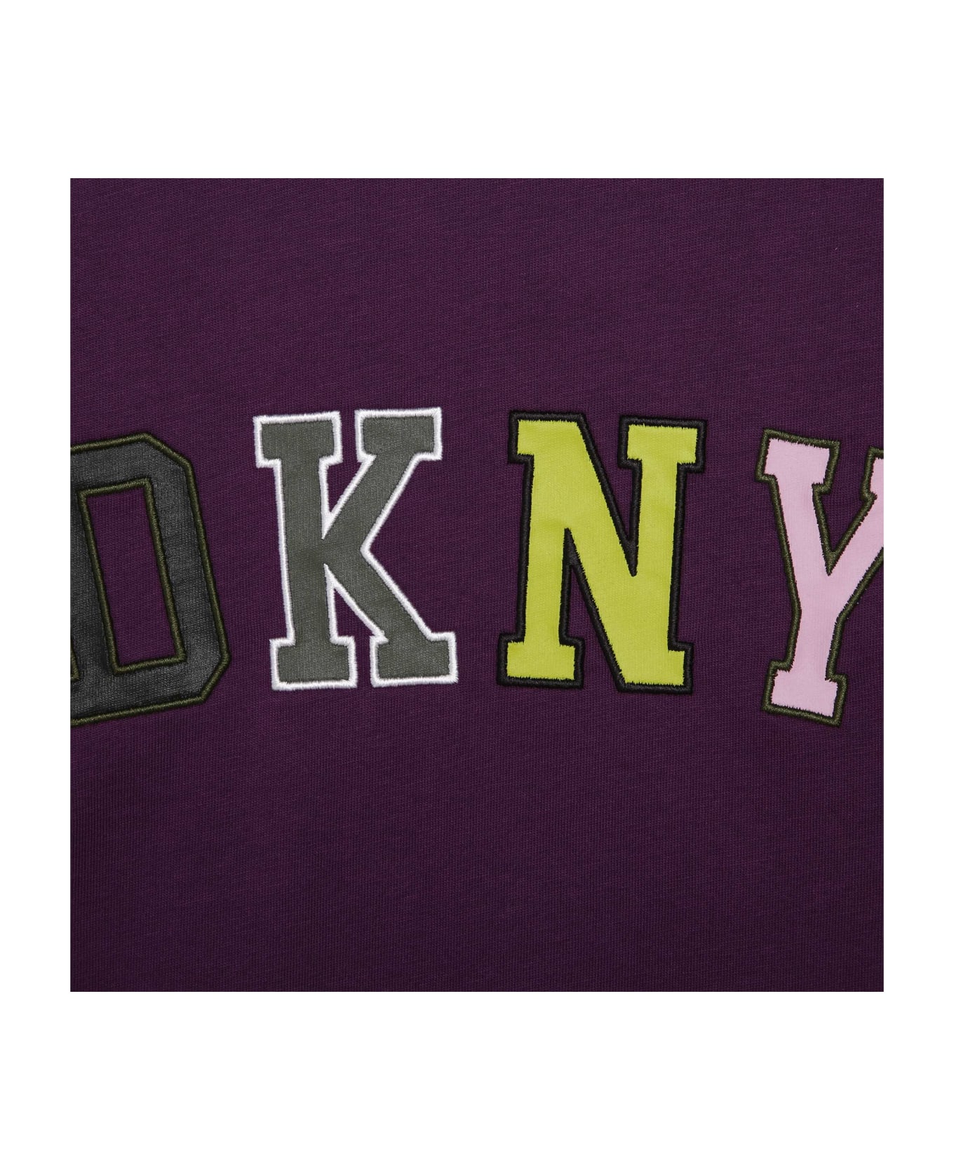 DKNY Logo T-shirt - Violet Tシャツ＆ポロシャツ