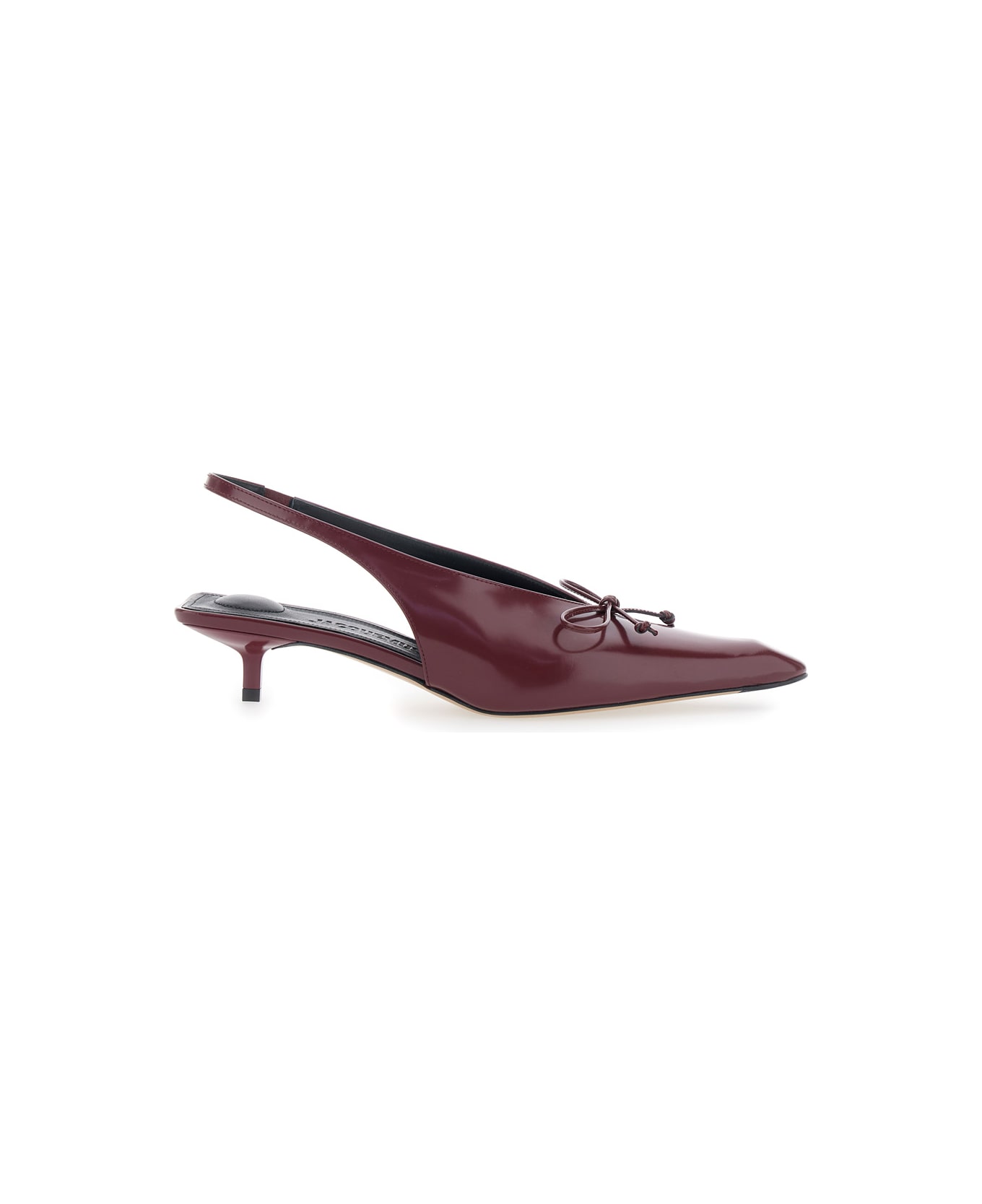 Jacquemus Les Slingbacks Cubisto B - Bordeaux