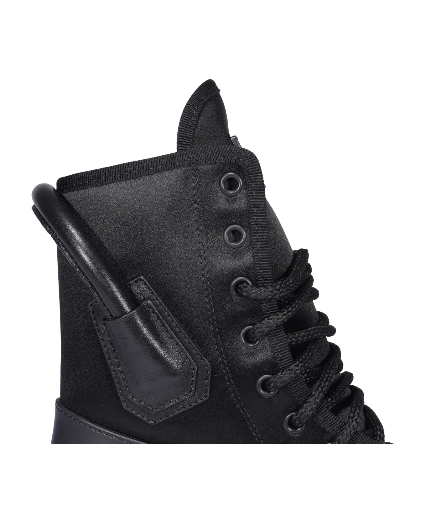 Givenchy Combat Rainboot - Nero