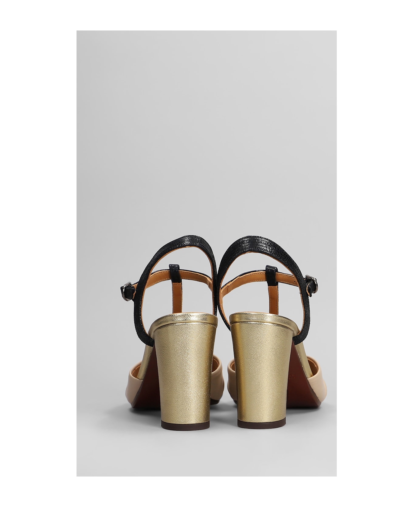Chie Mihara Biagio 46 Sandals In Taupe Leather - taupe