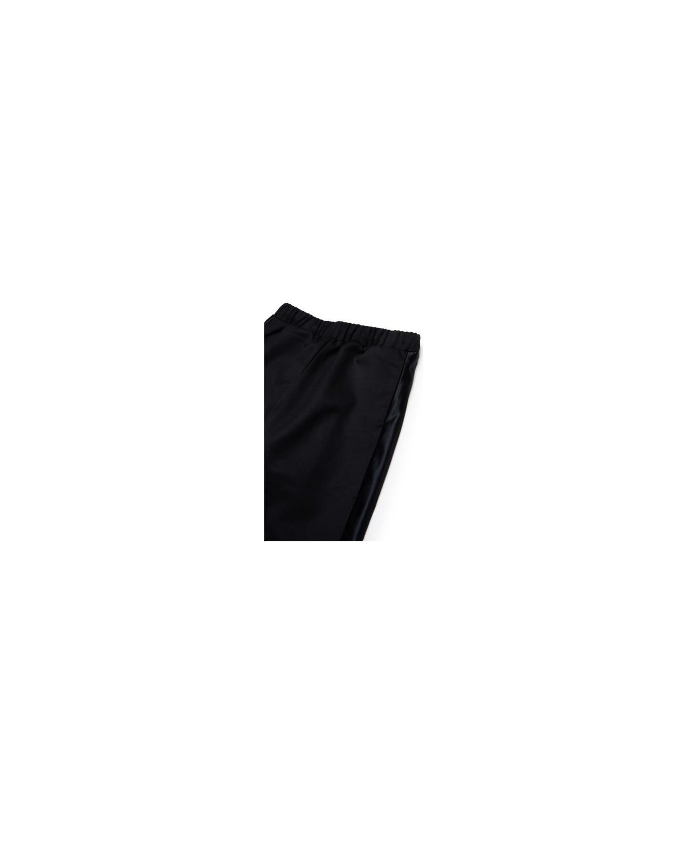 MM6 Maison Margiela Trousers Bicolor - Black