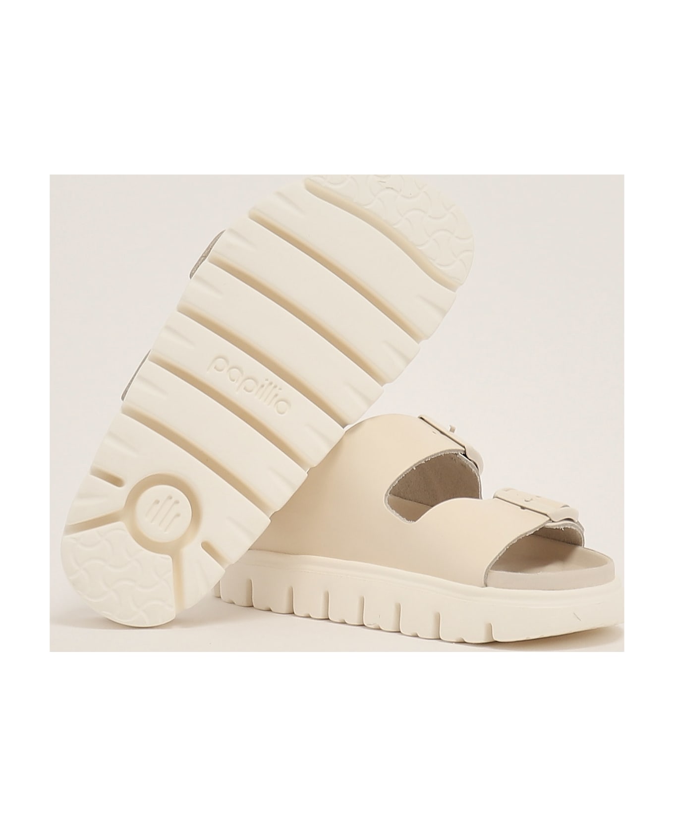Birkenstock Arizona Chunky Exquisite Sandal - BIANCO SPORCO