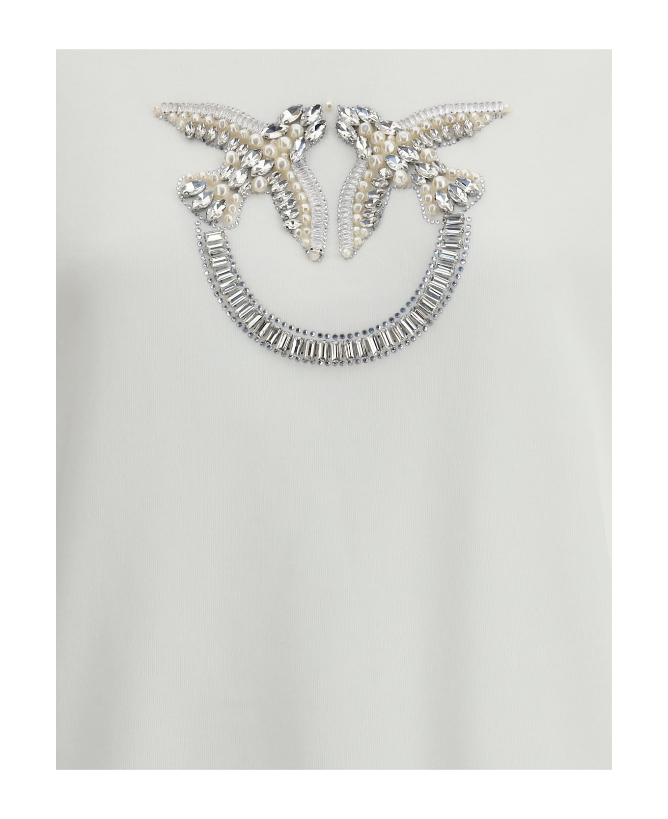 Pinko Embroidered Logo Sweatshirt
