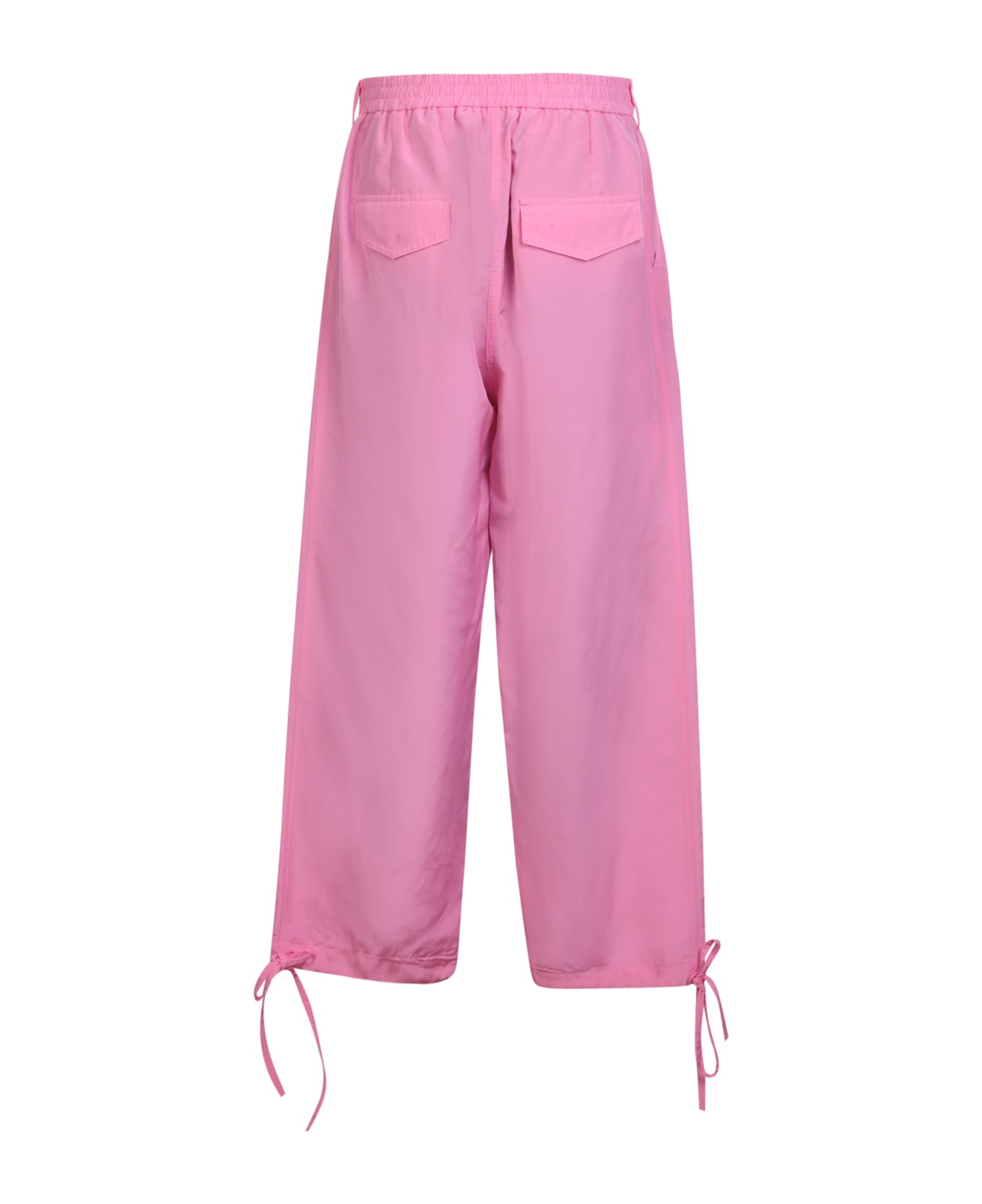 MSGM Pink Cargo Trousers - Pink