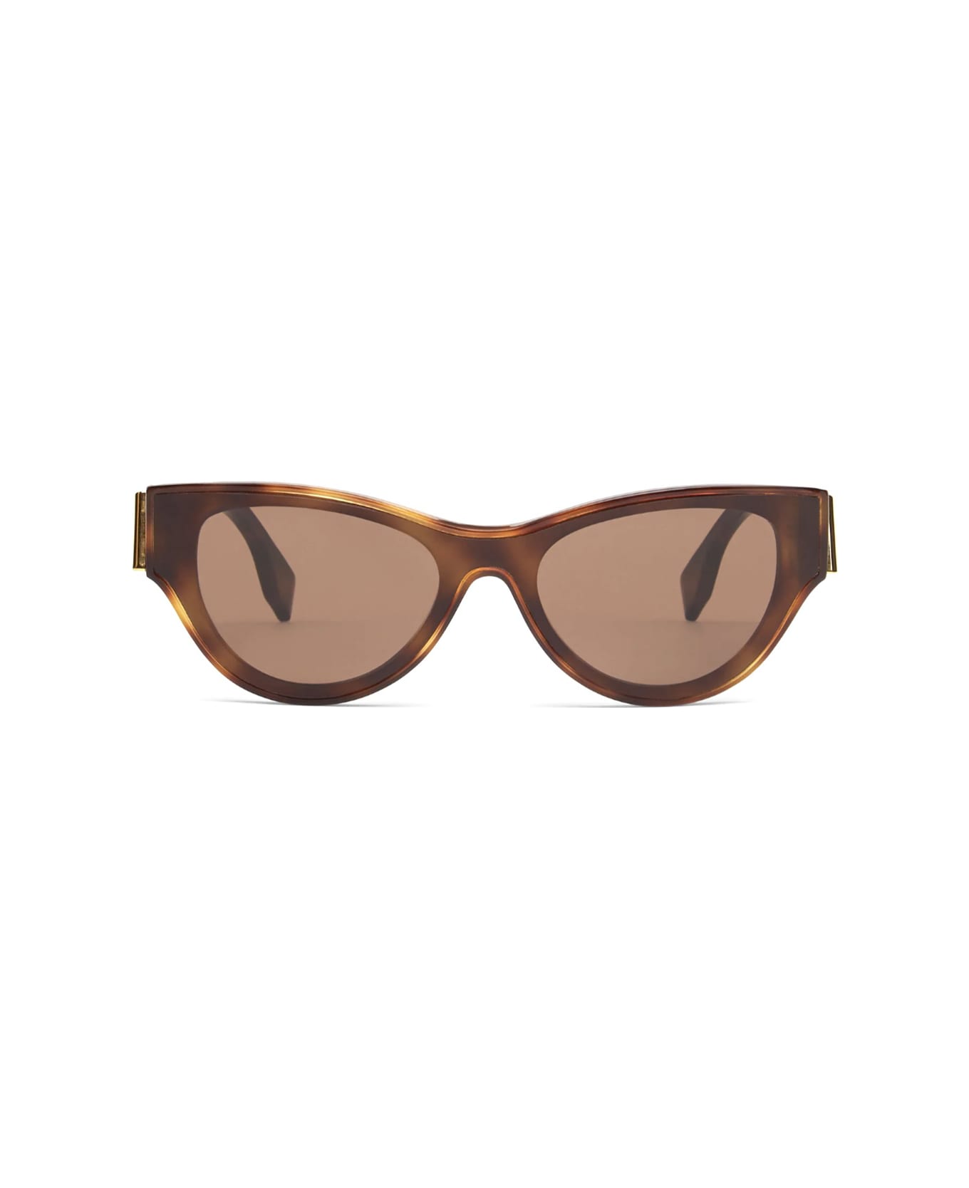 Fendi Eyewear Fe40135i 53e Sunglasses - Marrone サングラス