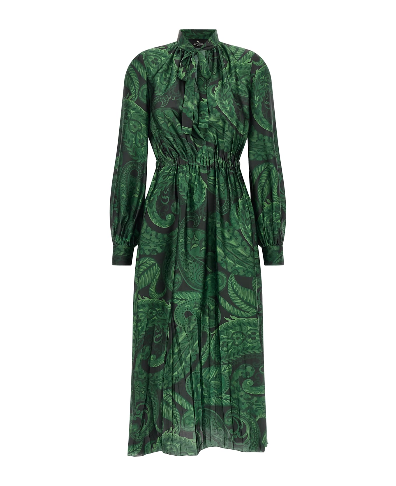 Etro Floral Printed Dress - Green