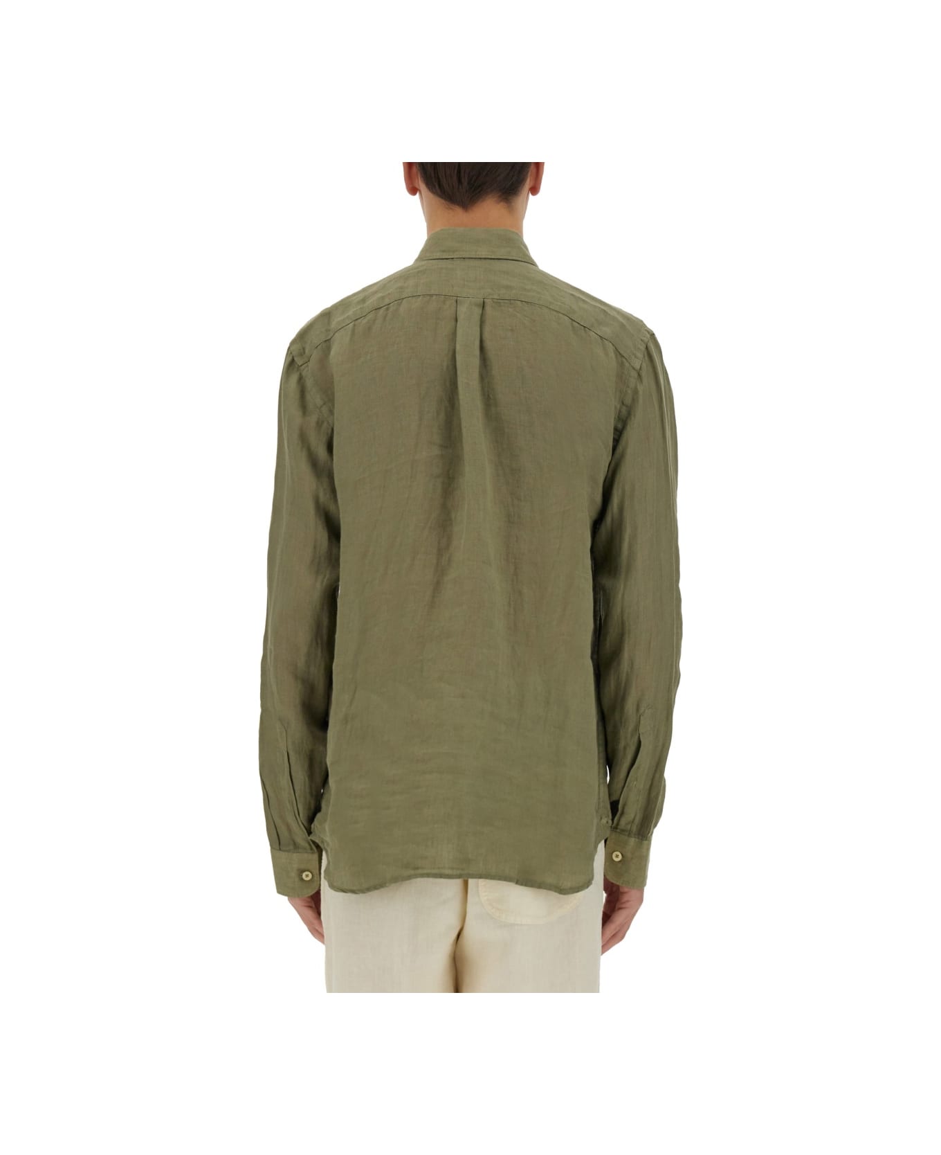 120% Lino Button Down Shirt | italist