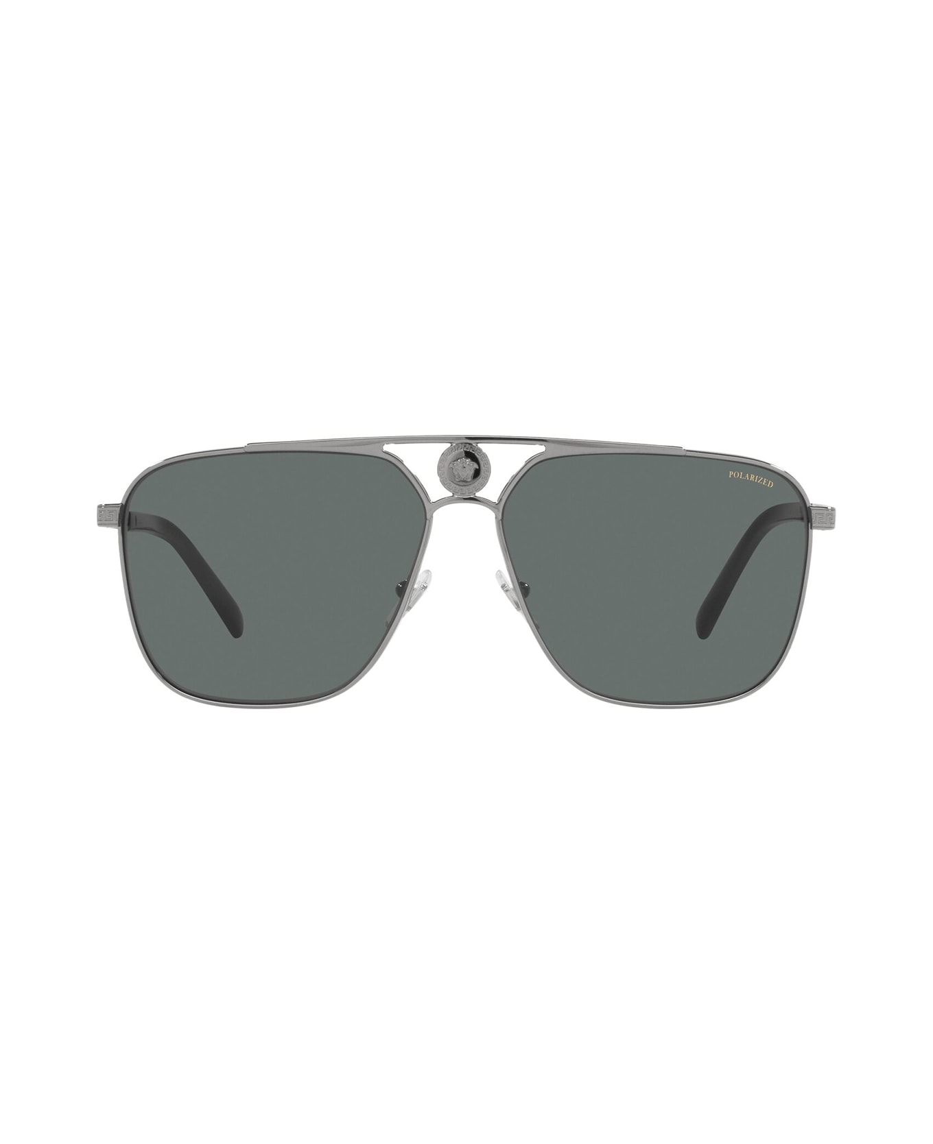 Versace Eyewear Ve2238 Gunmetal Sunglasses - Gunmetal