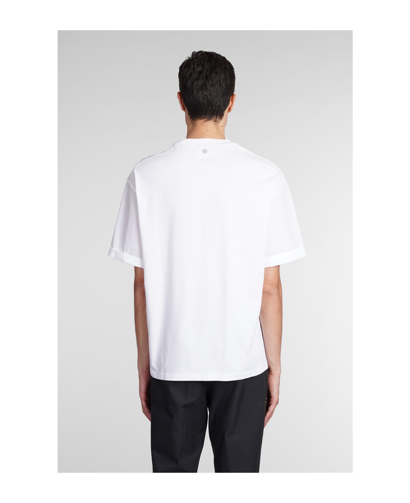 Neil Barrett T-shirt In White Cotton - white