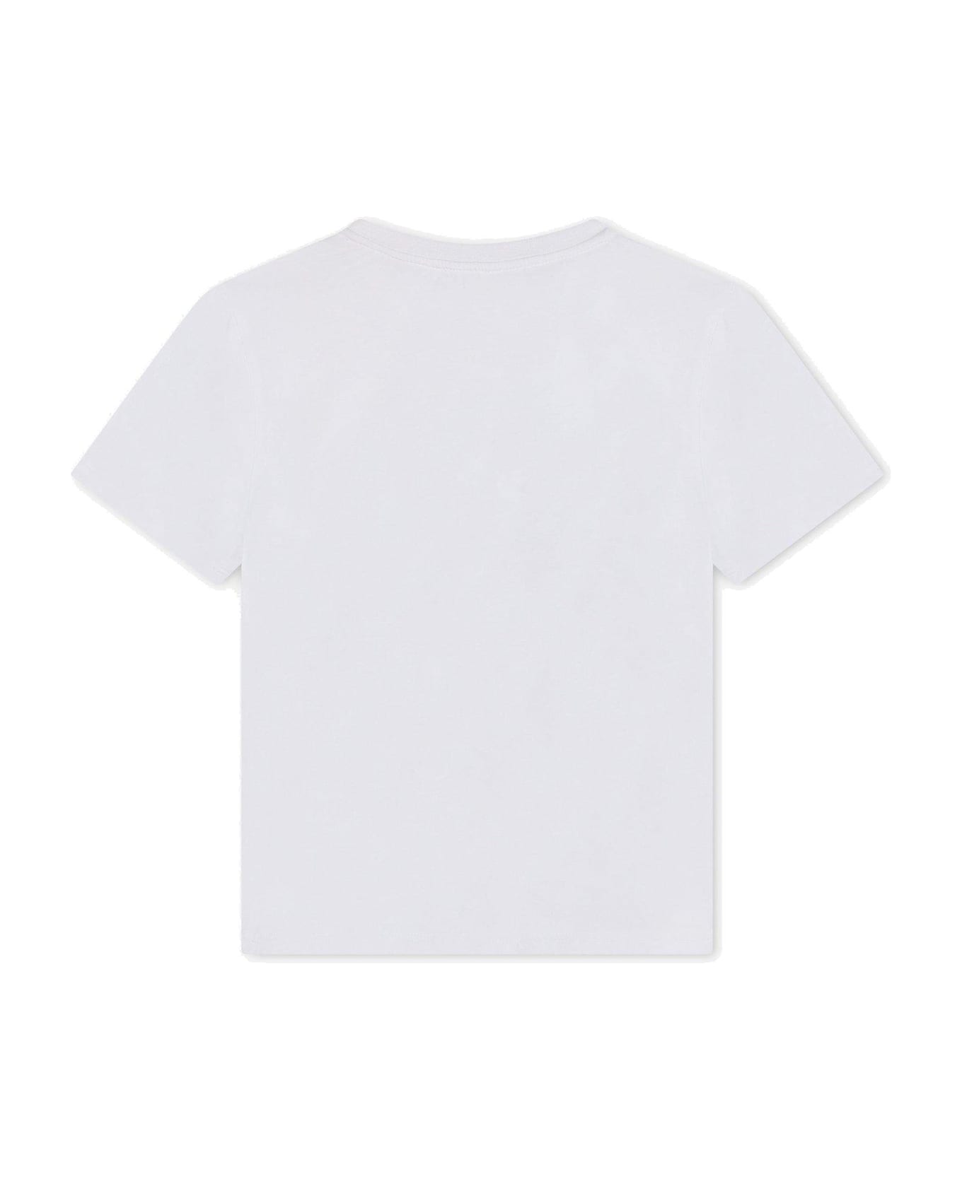 Givenchy 4g Patterned Crewneck T-shirt - White