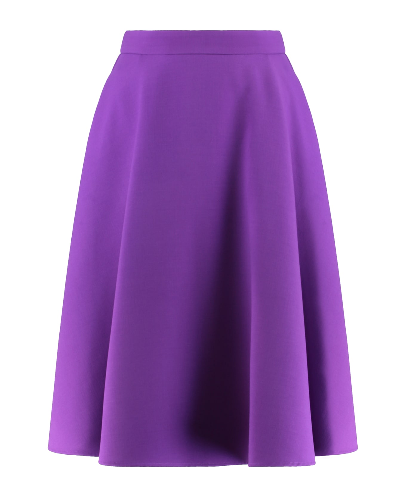 Dolce 
Gabbana Crepe Skirt - purple