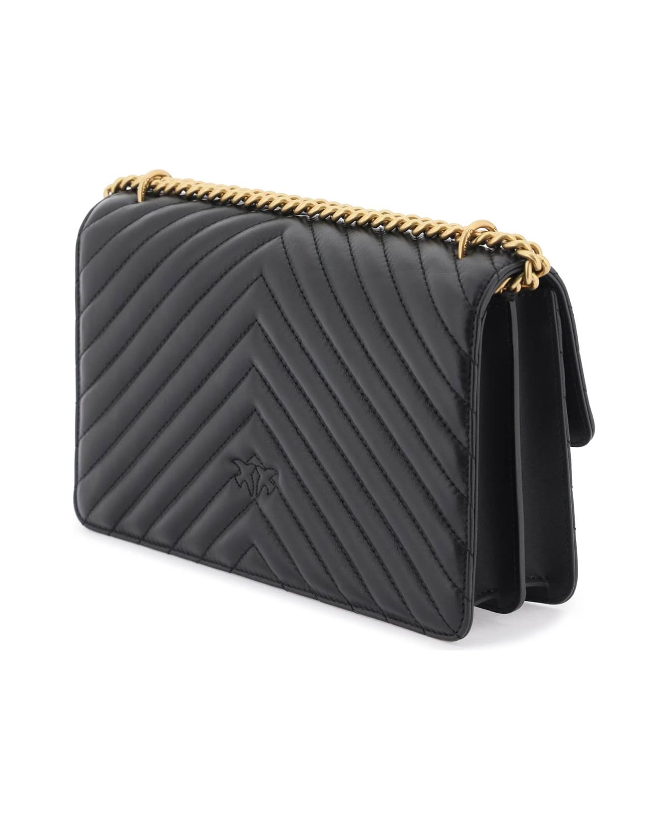 Pinko Classic Love One Shoulder Bag - Black