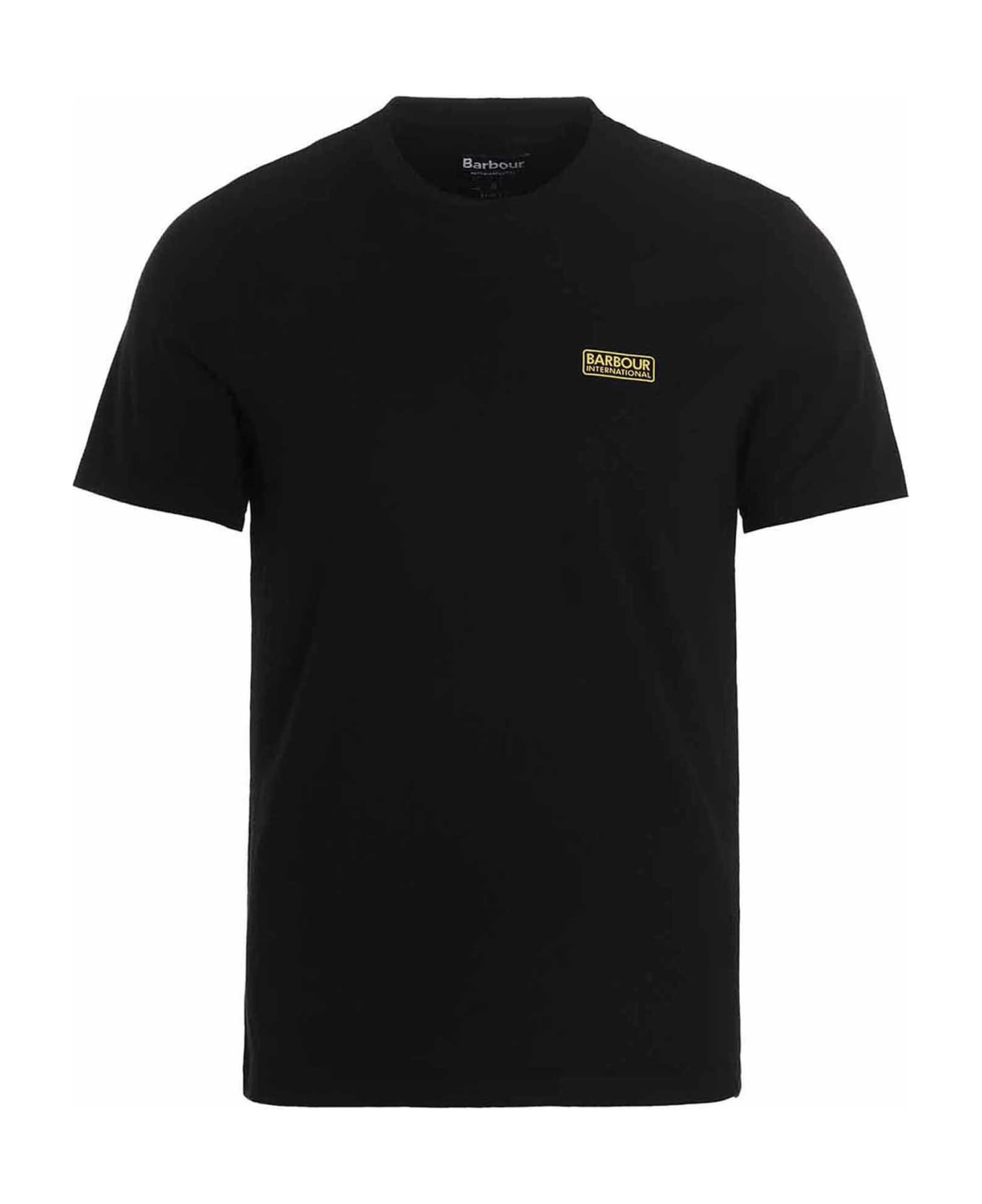 Barbour 'international T-shirt - Black/yellow シャツ