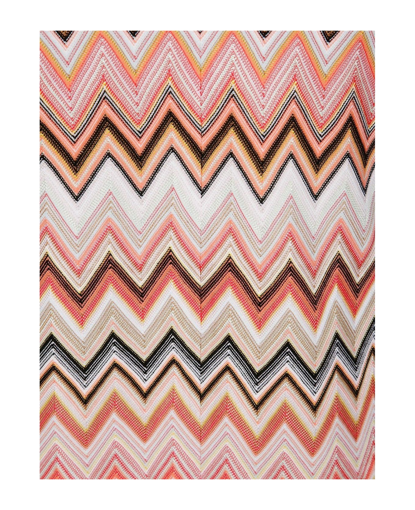 Missoni V-neck Zigzag Mini Dress - MultiColour