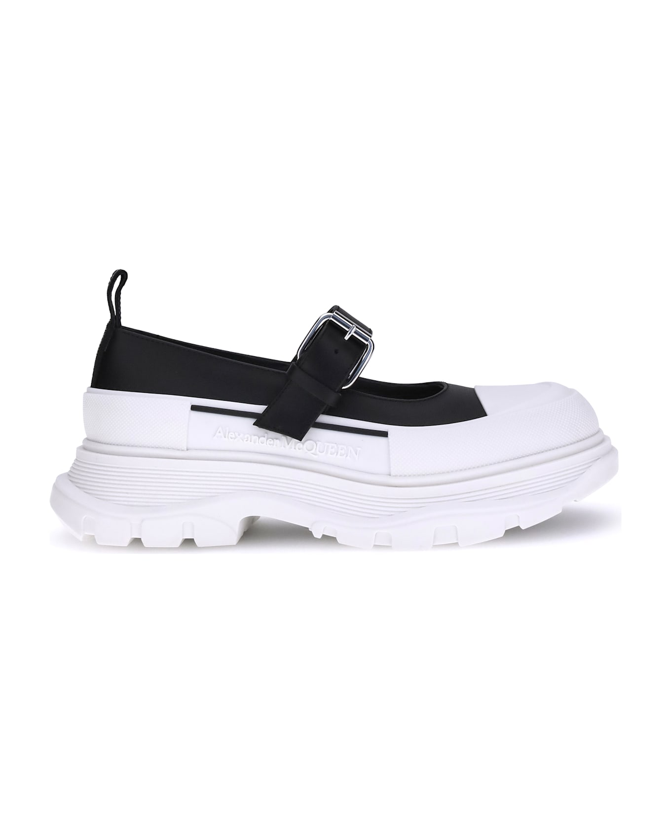 Alexander McQueen Leather And Rubber Sneakers