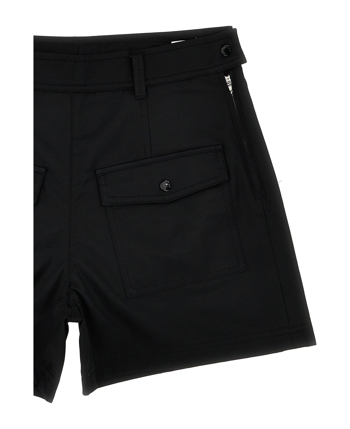Moncler Twill Shorts - Black  