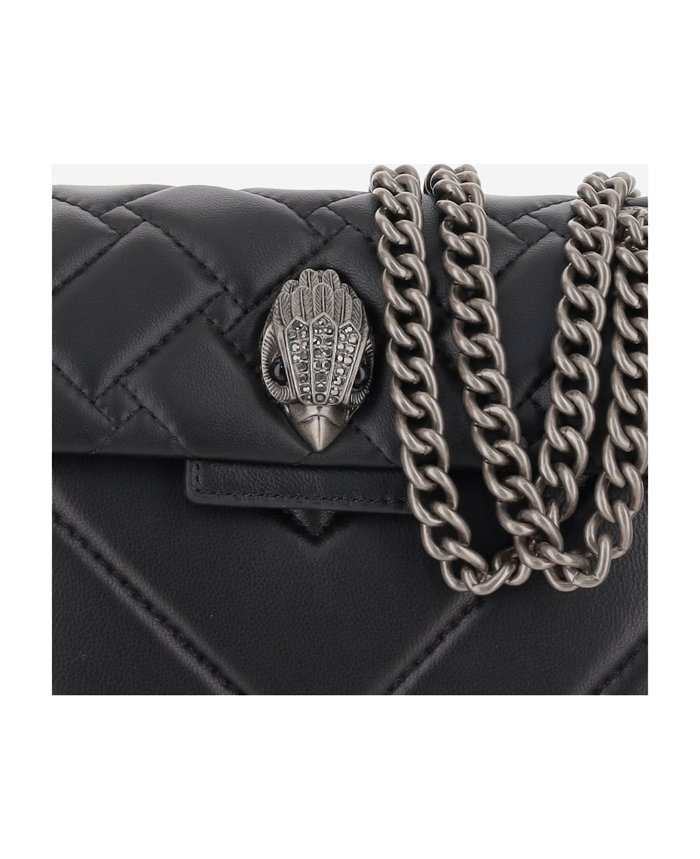 Kurt Geiger Leather Kensington Bag - Black