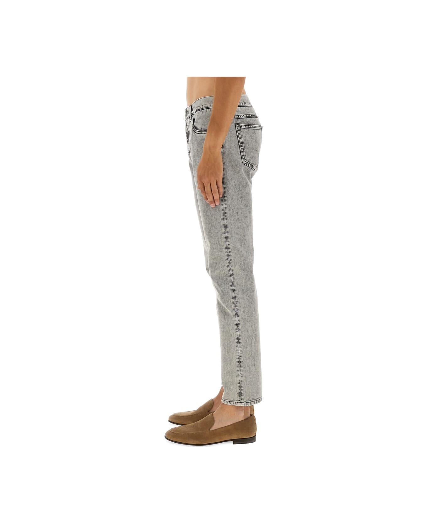Dolce 
Gabbana Cotton Regular Pants - GREY