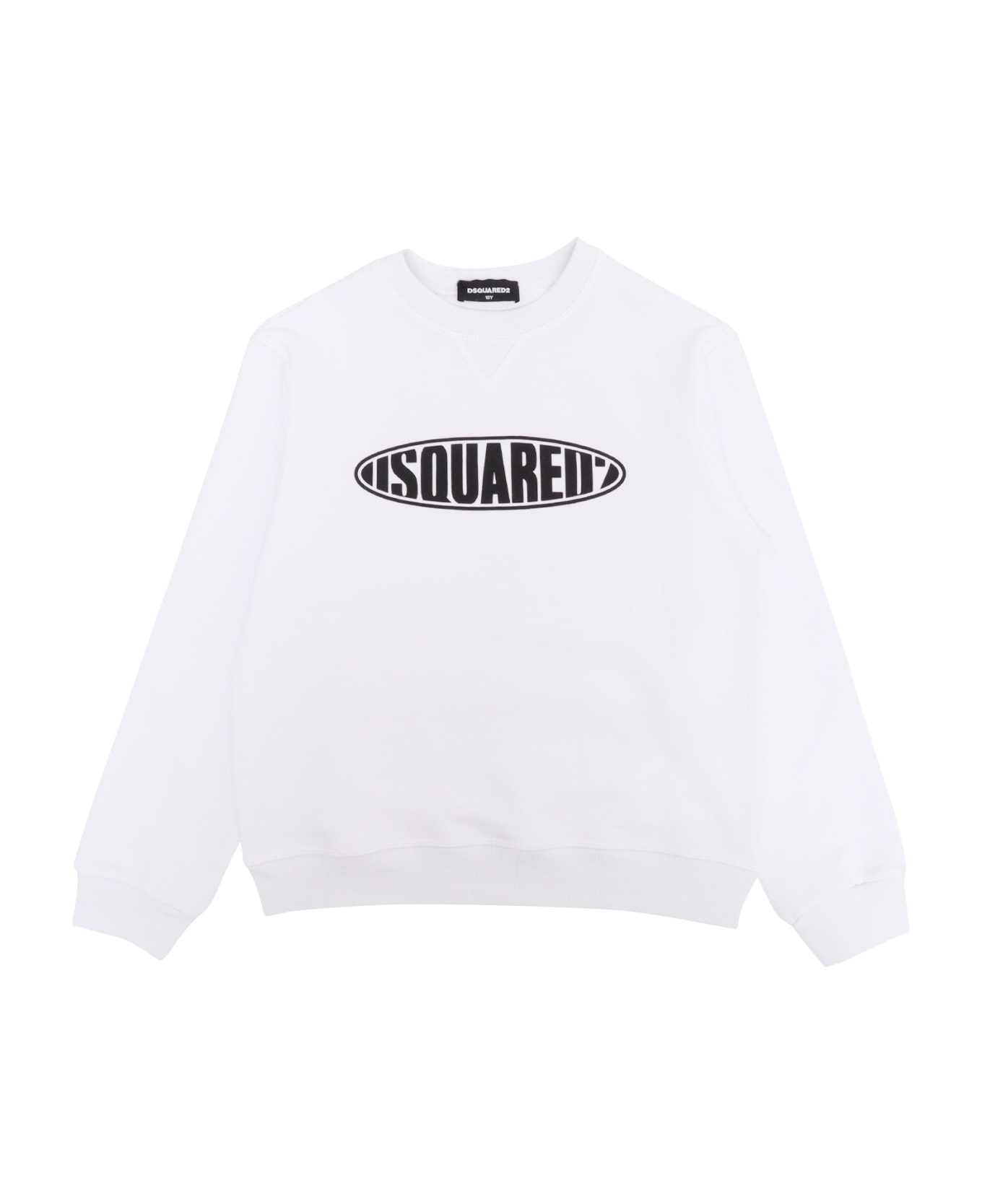 Dsquared2 D-squared2 Sportive Sweater - WHITE ニットウェア＆スウェットシャツ