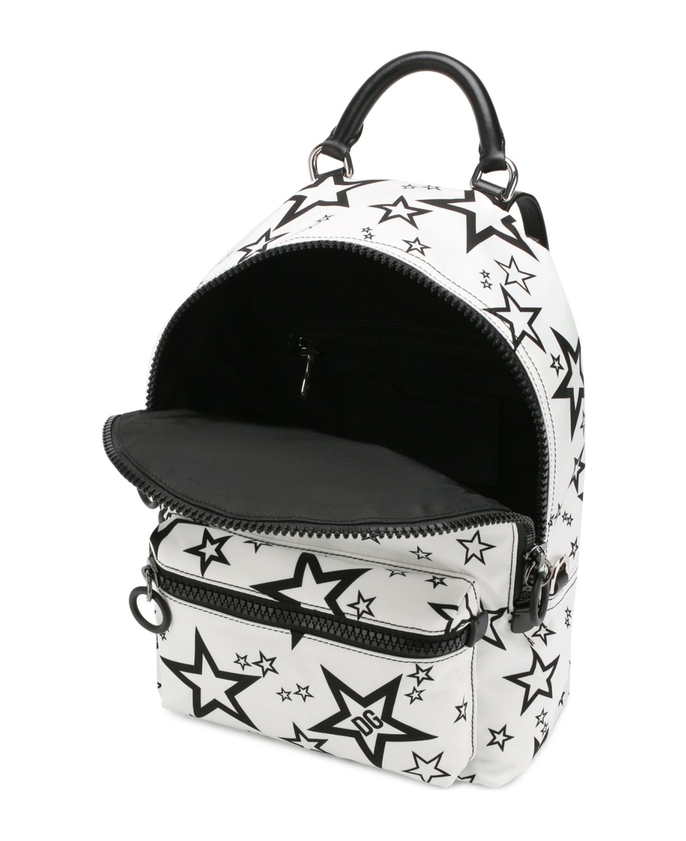 Dolce & Gabbana Stars Print Backpack - White