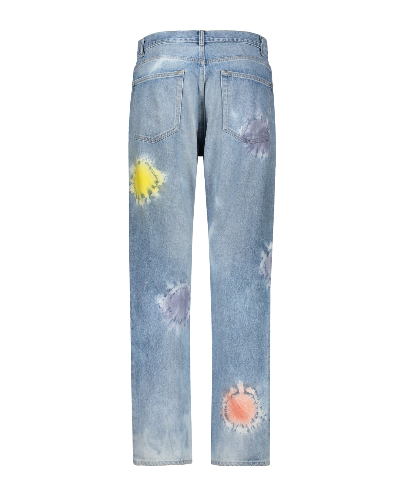 John Elliott Straight Leg Jeans - Denim