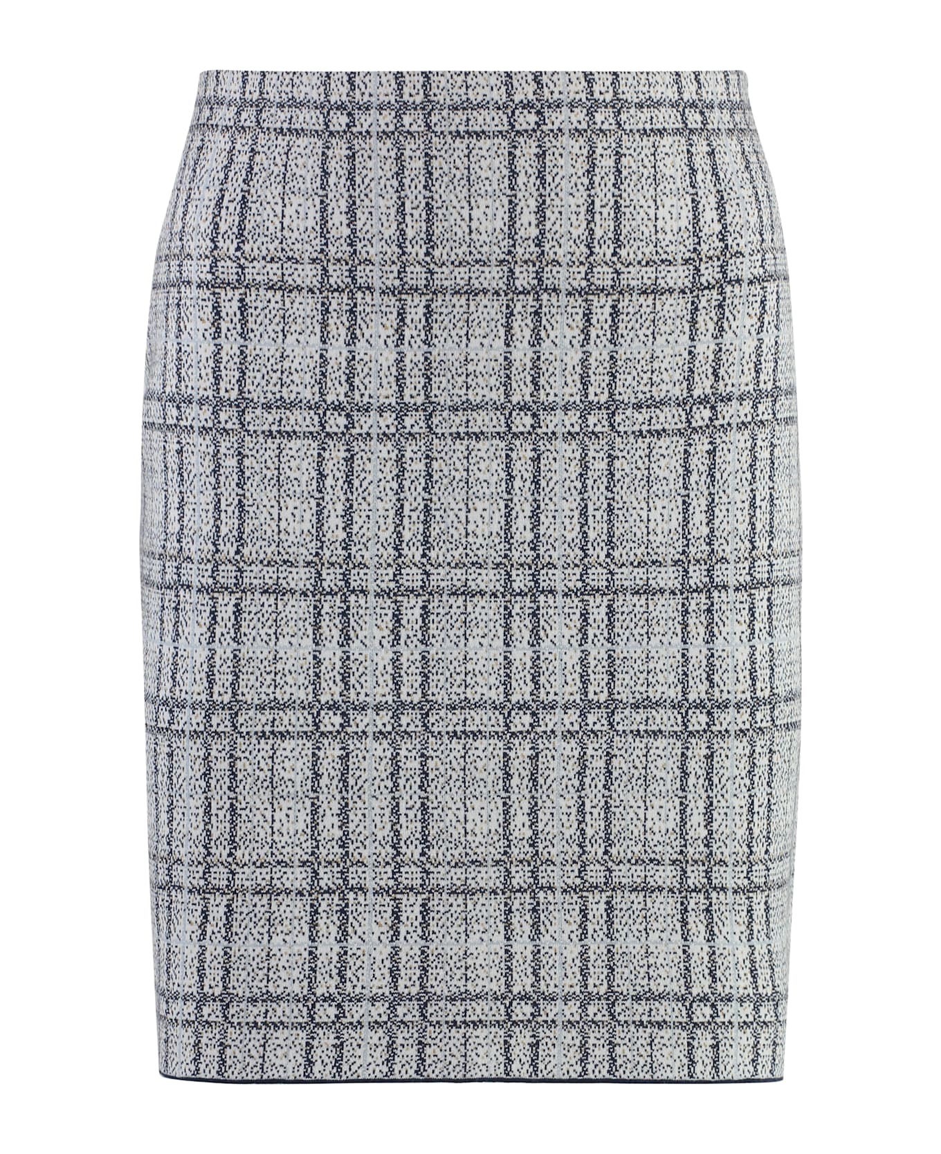 Alfieri & St.John Cotton-wool Blend Skirt - Multicolor