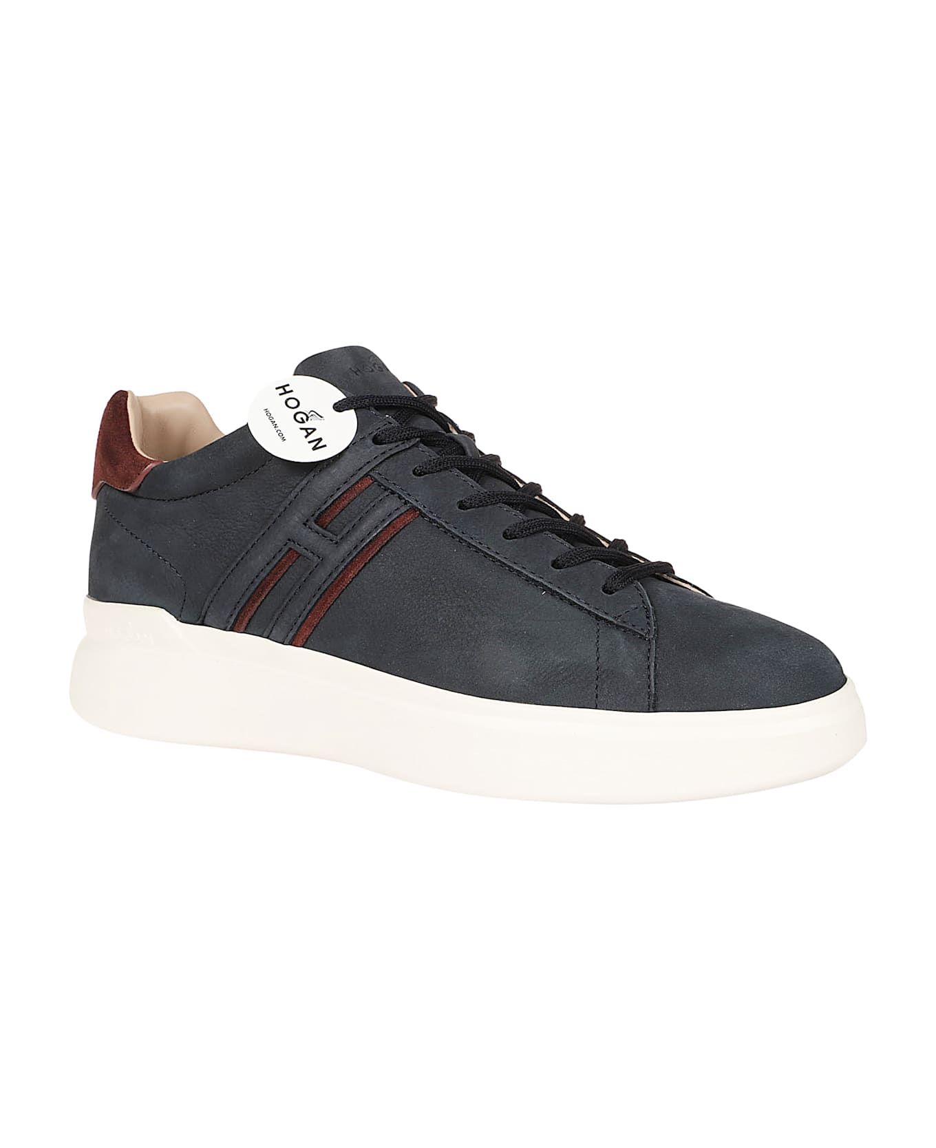 Hogan H580 Sneakers - Blu Denim Scuro/bordeaux