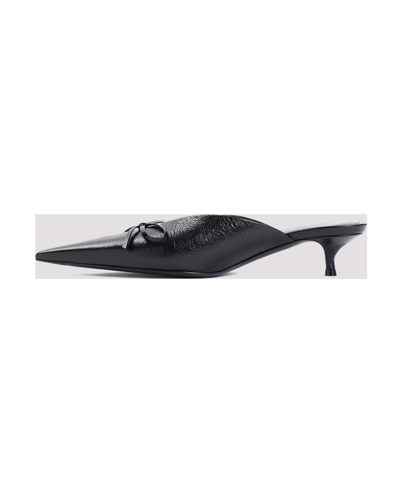 Balenciaga Knife Bow Arena L40 Mules - Black