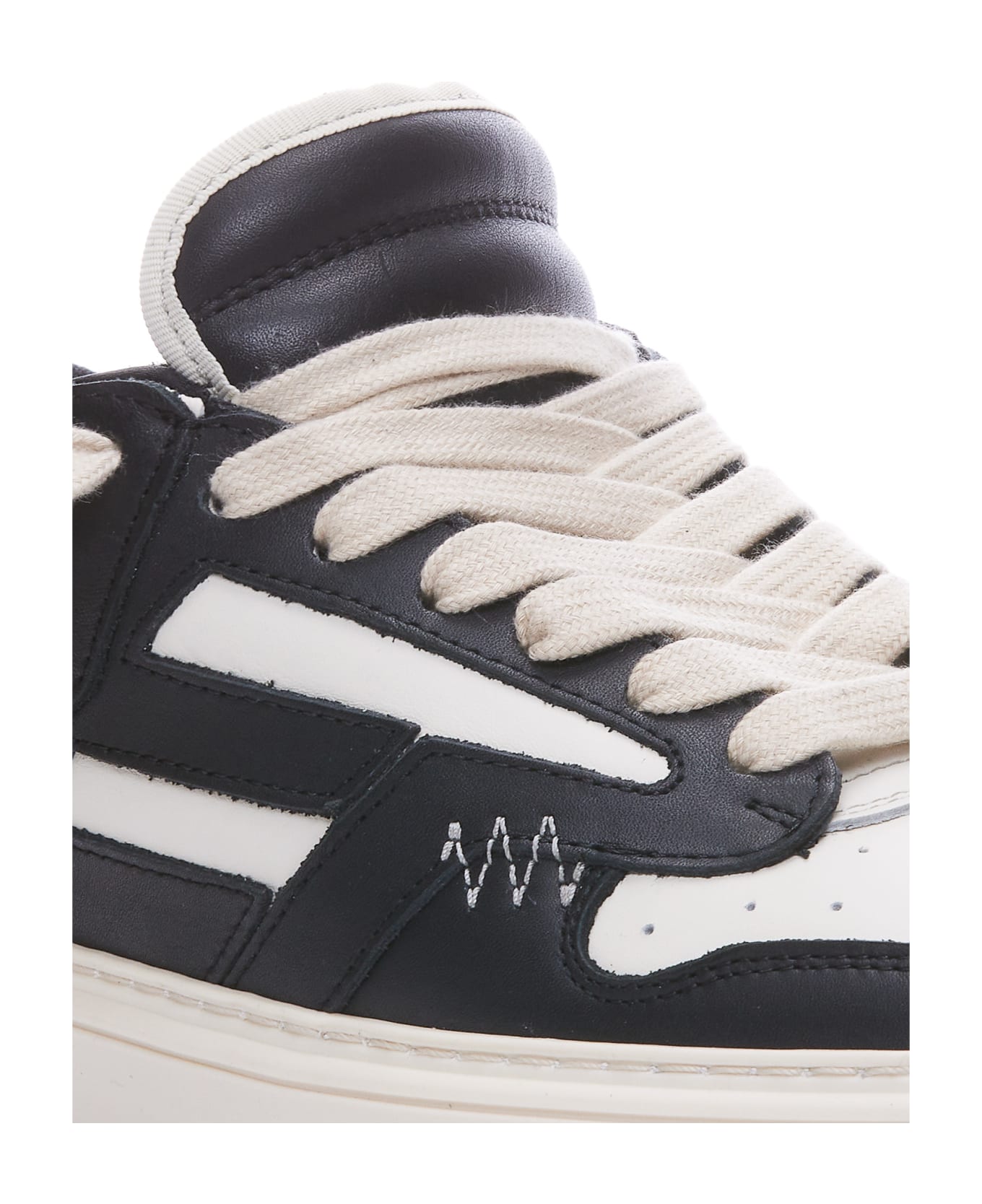 REPRESENT Reptor Low Sneakers - Black/vintage white
