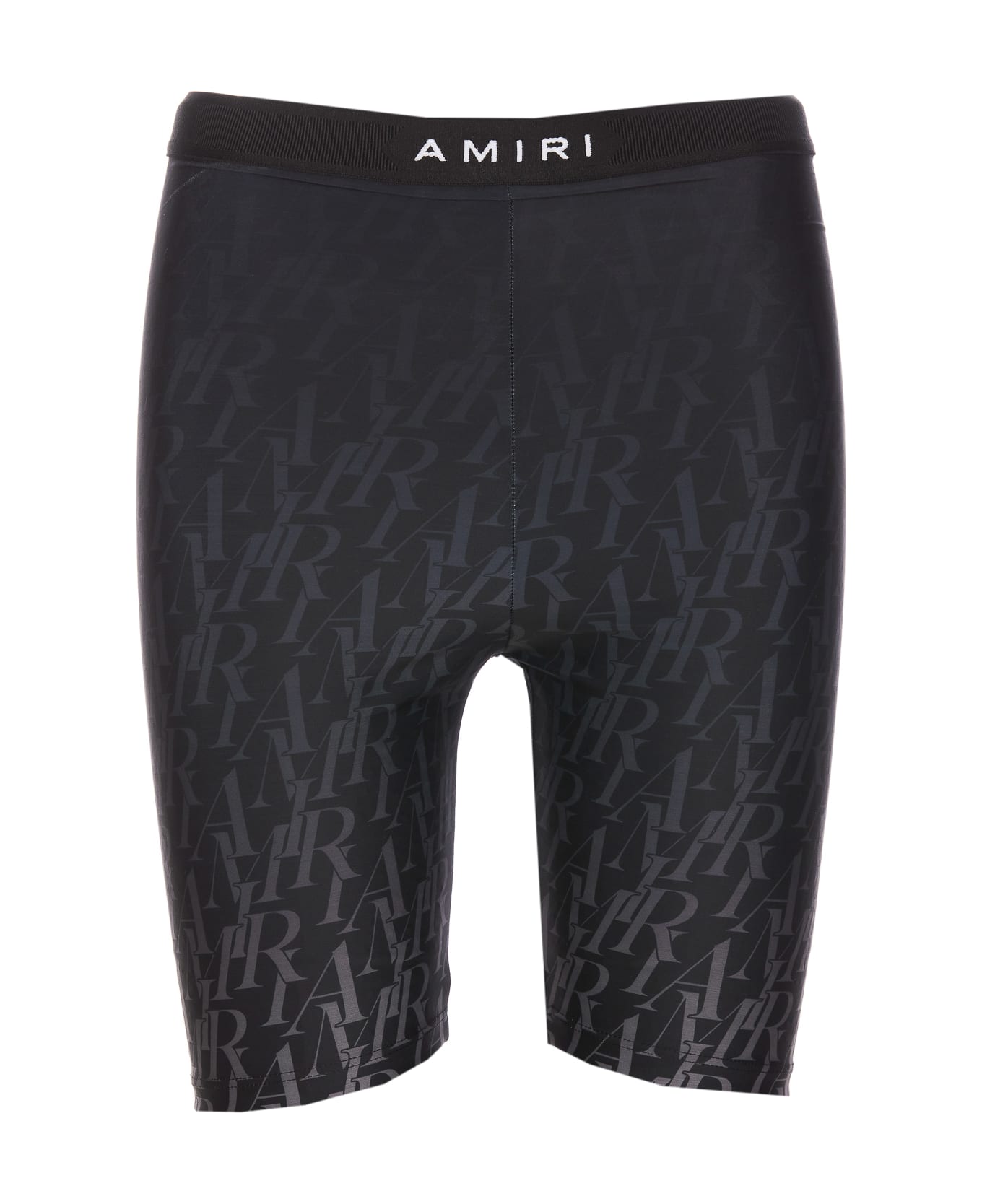 AMIRI Burnout Cycling Shorts - Black