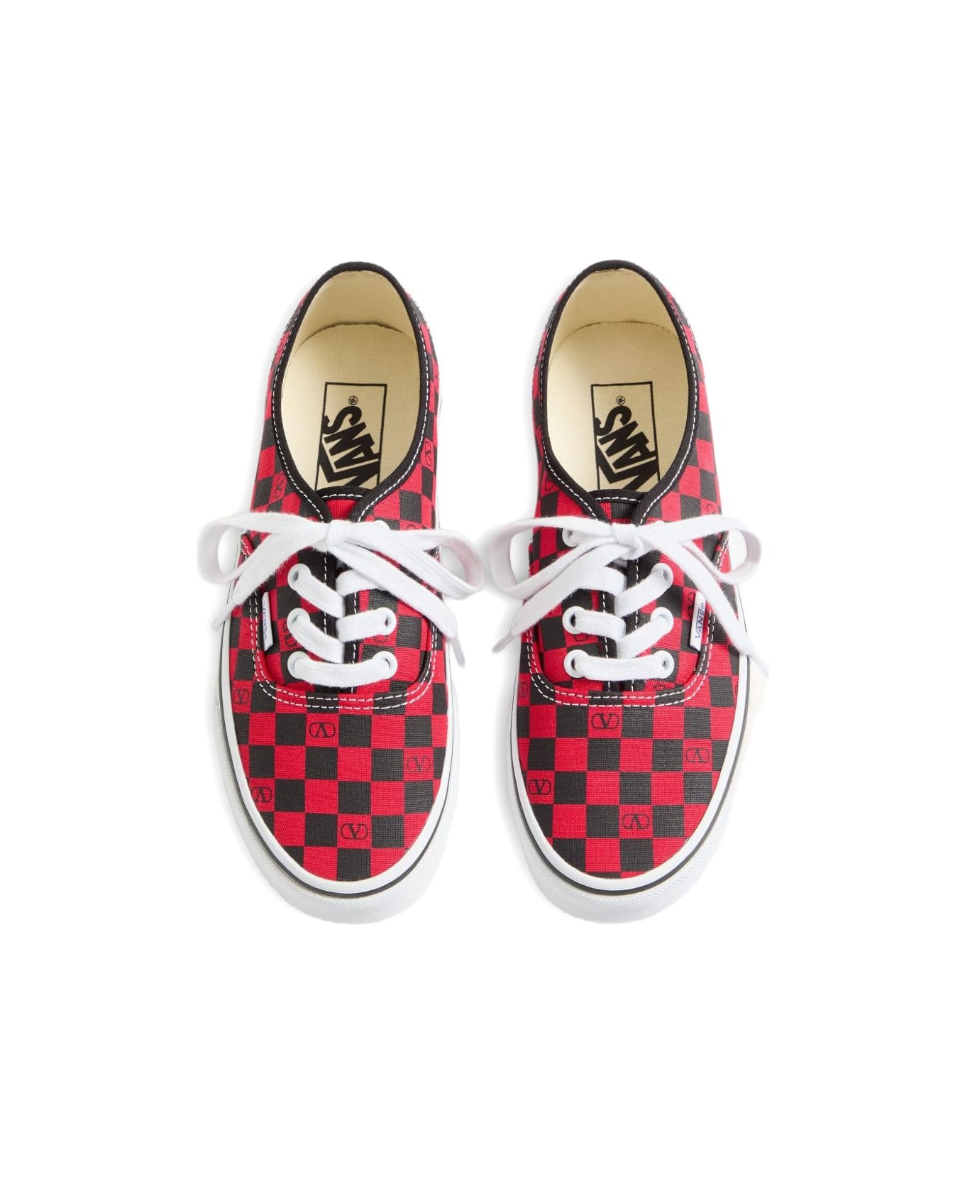 Valentino Garavani Canvas Sneakers - Red