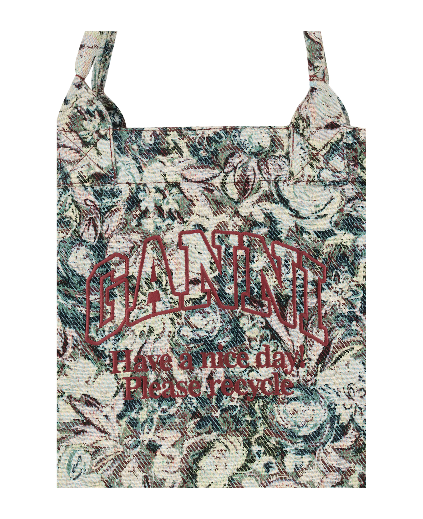 Ganni Tapestry Xxl Tote Bag