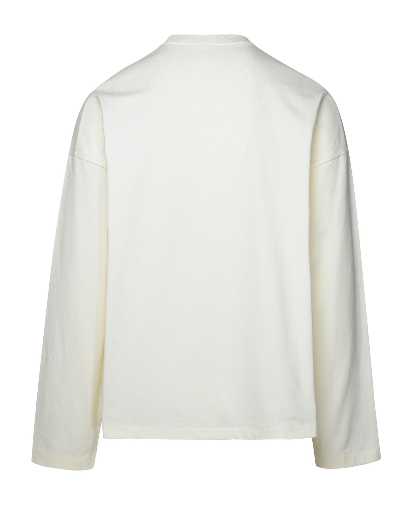Jil Sander Ivory Cotton T-shirt - Avorio