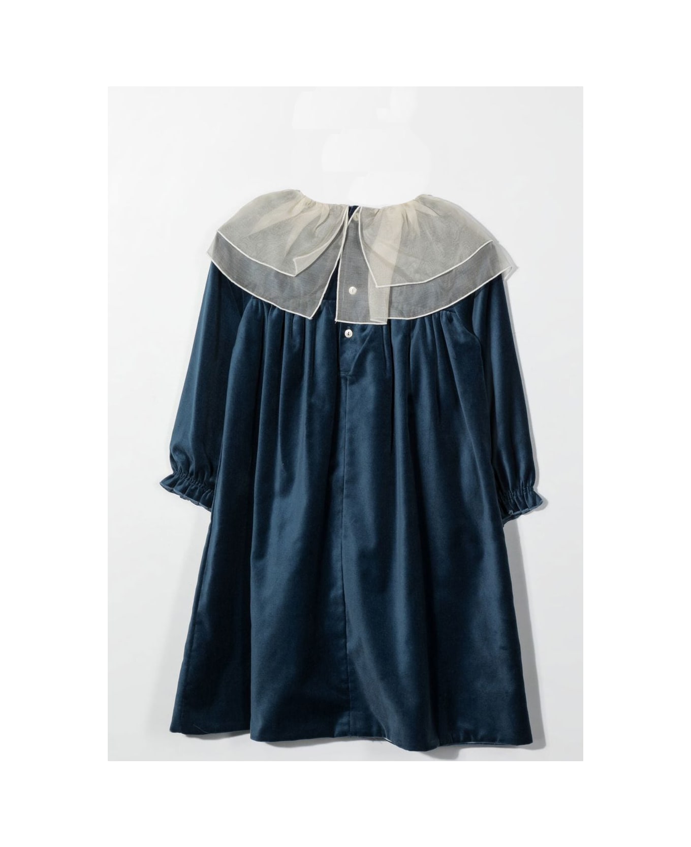 La stupenderia Dress With Bow - Blue ワンピース＆ドレス