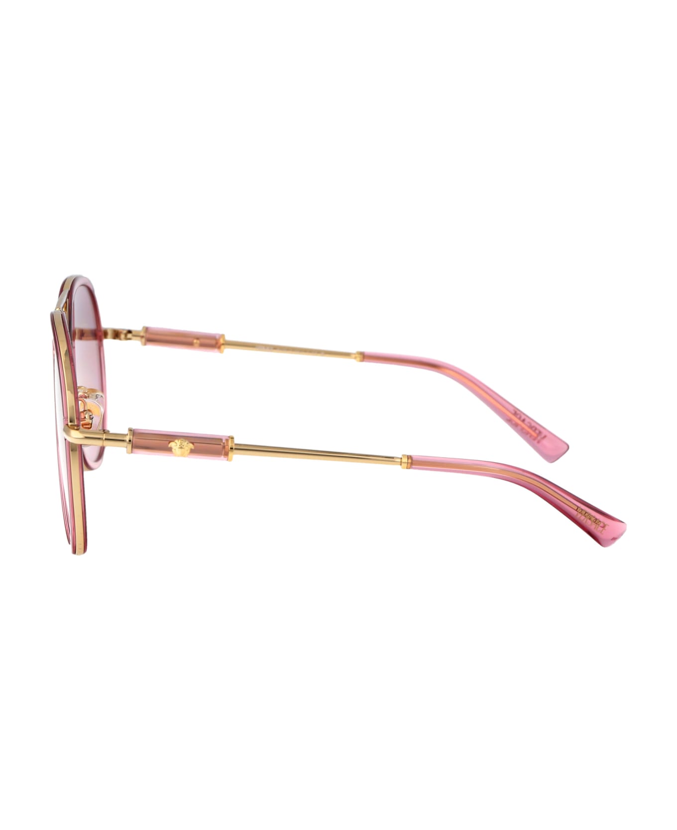 Versace Eyewear 0ve2260 Sunglasses - 100284 Pink Transparent