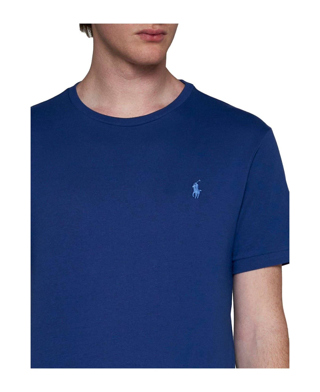 Polo Ralph Lauren Logo-embroidered Crewneck T-shirt Polo Ralph Lauren シャツ