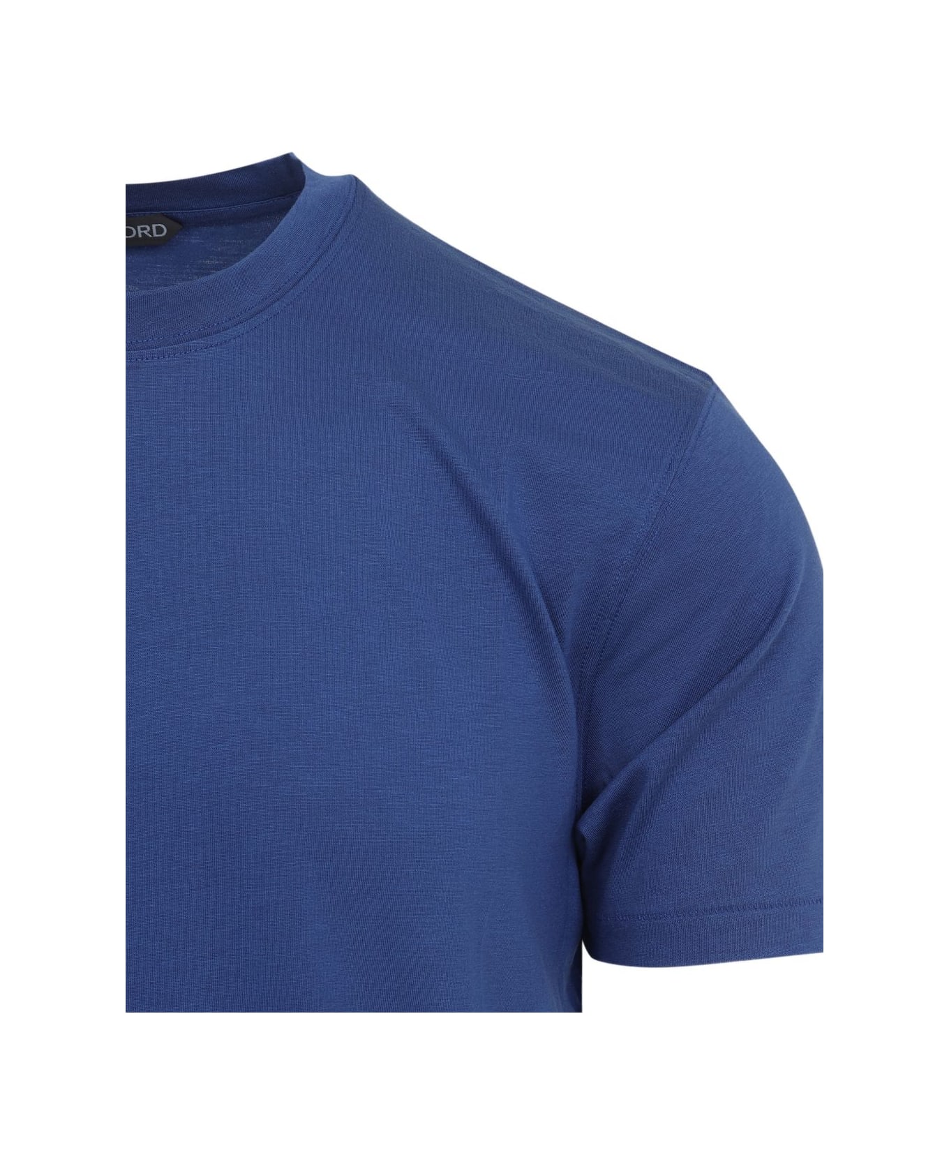 Tom Ford Cotton Blend T-shirt - Blue